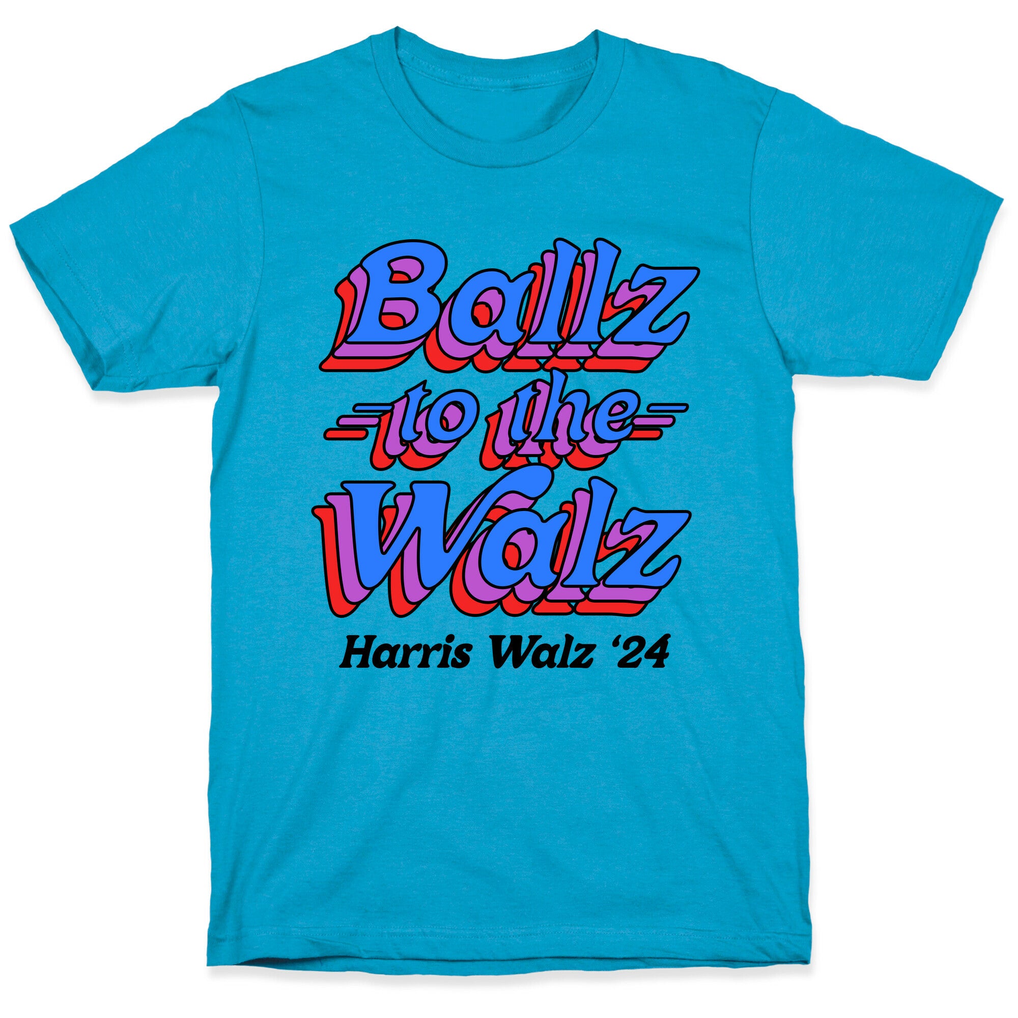 Ballz to the Walz (Harris Walz 2024) Unisex Triblend Tee