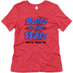 Ballz to the Walz (Harris Walz 2024) Womens Triblend Tee