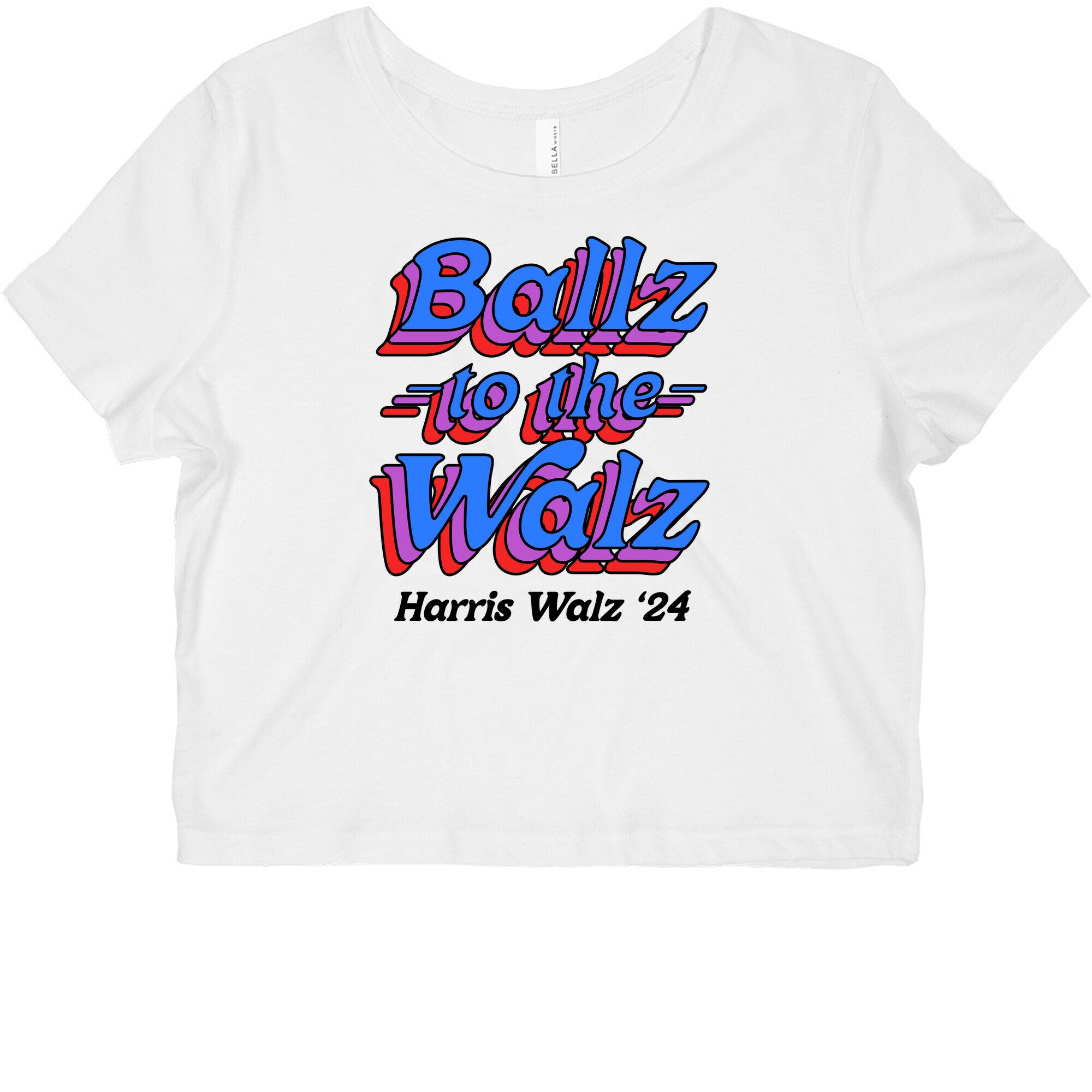 Ballz to the Walz (Harris Walz 2024) Graphic Baby Tee