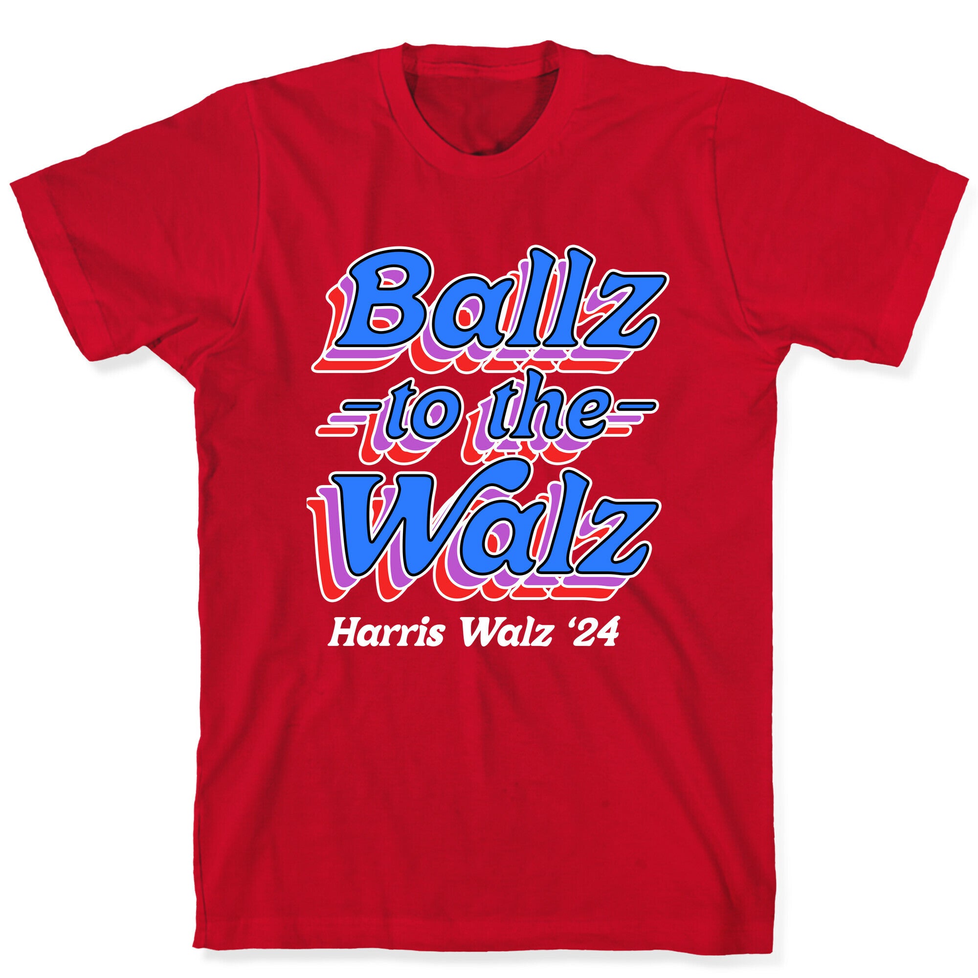 Ballz to the Walz (Harris Walz 2024) T-Shirt