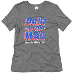 Ballz to the Walz (Harris Walz 2024) Womens Triblend Tee