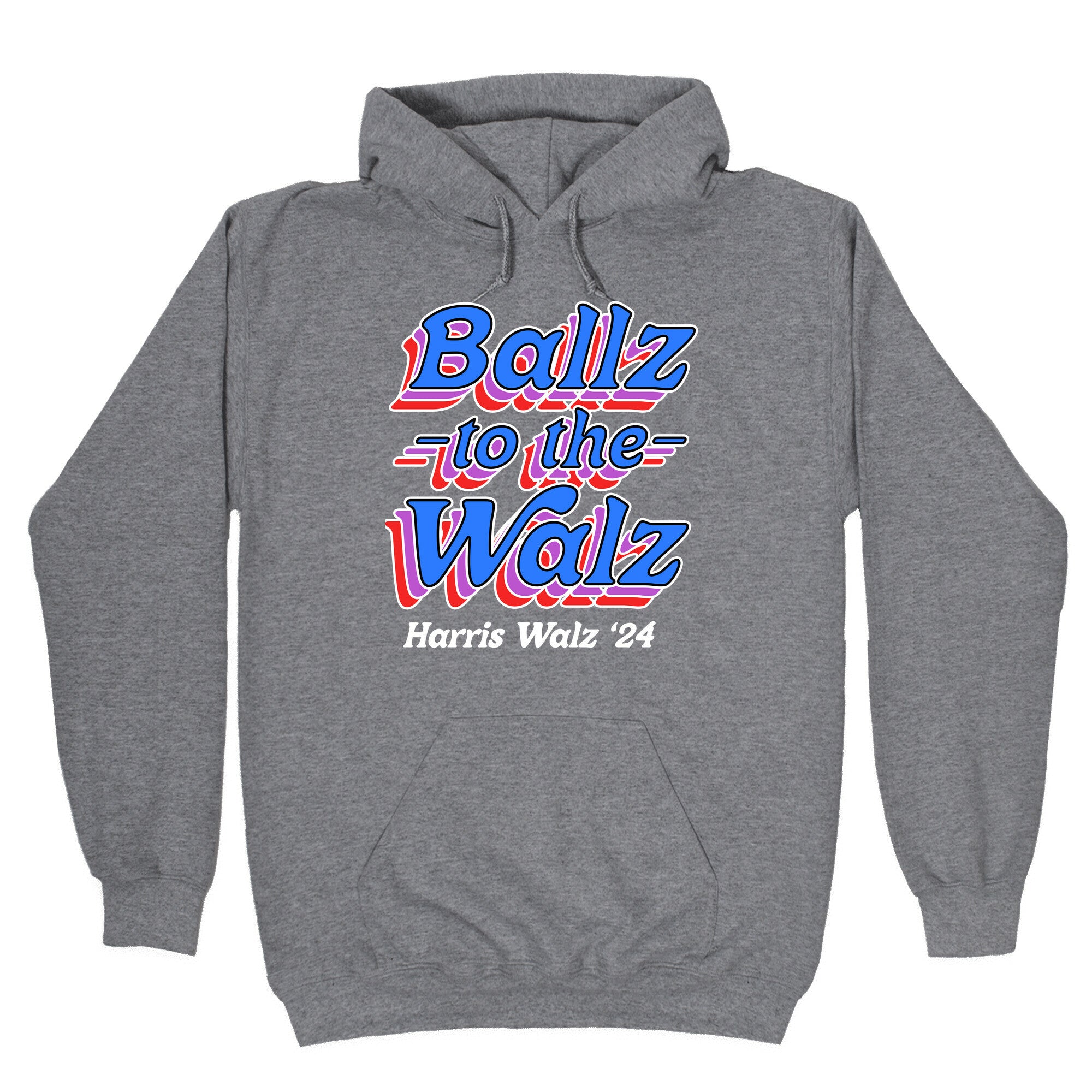 Ballz to the Walz (Harris Walz 2024) Hoodie