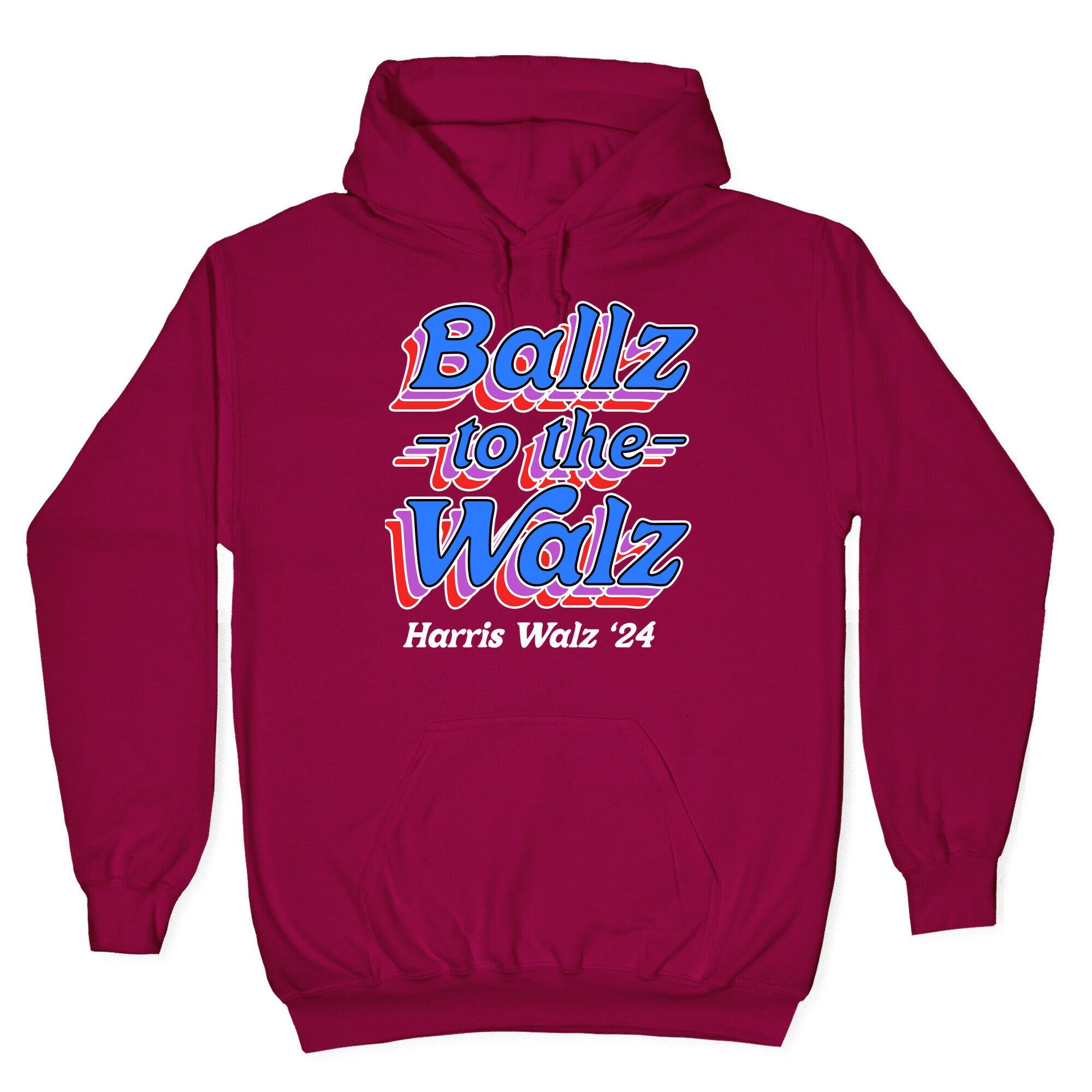 Ballz to the Walz (Harris Walz 2024) Hoodie