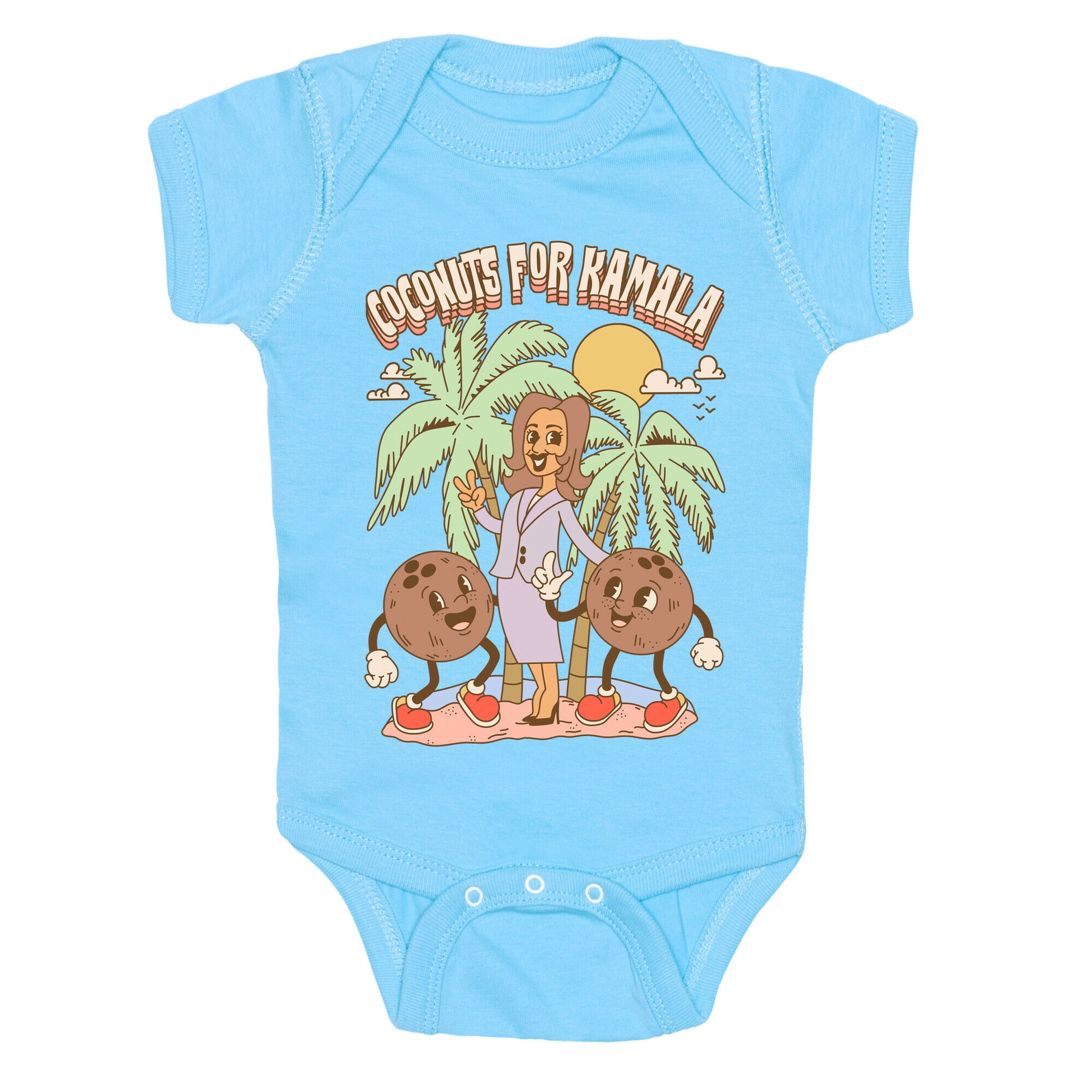 Coconuts For Kamala Baby One-Piece