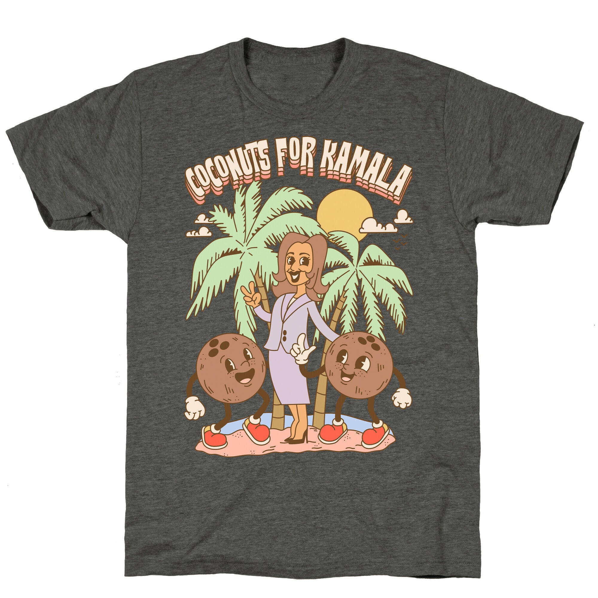 Coconuts For Kamala Unisex Triblend Tee