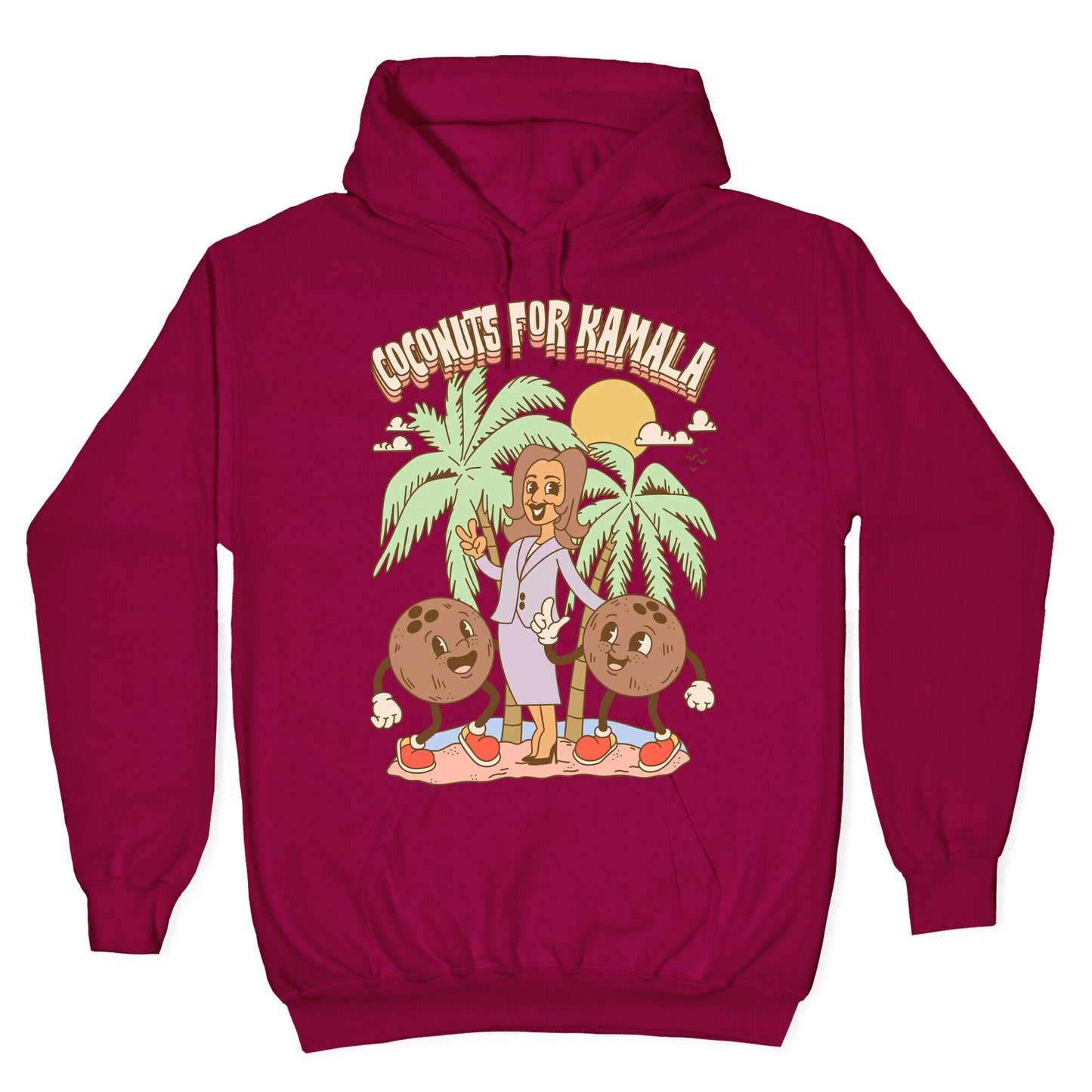 Coconuts For Kamala Hoodie