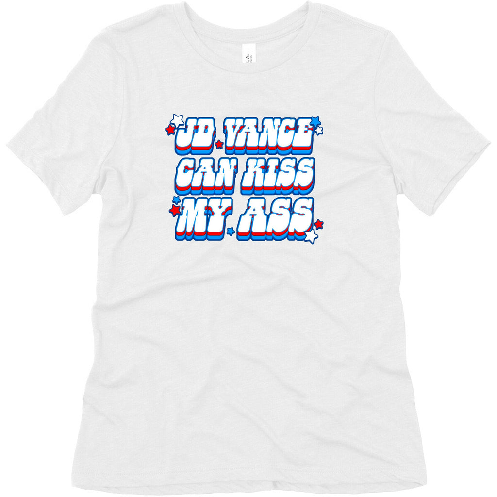JD Vance Can Kiss My Ass Womens Triblend Tee