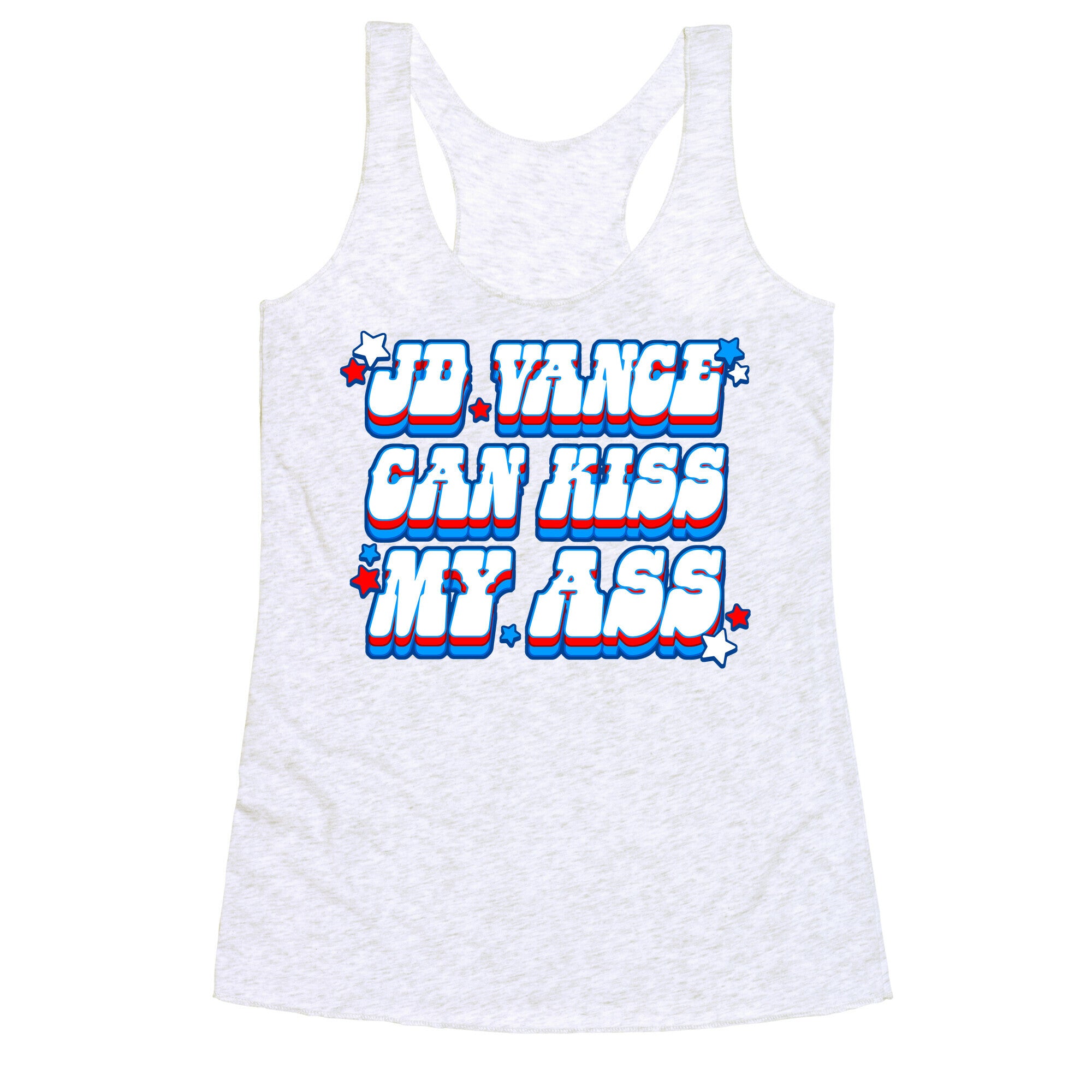 JD Vance Can Kiss My Ass Racerback Tank
