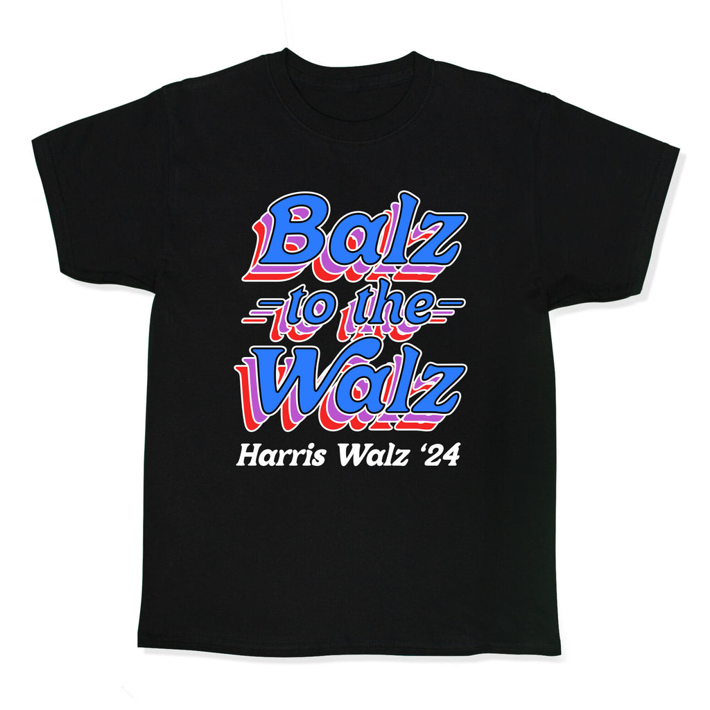 Balz to the Walz \(Harris Walz 2024\) Kids Tee