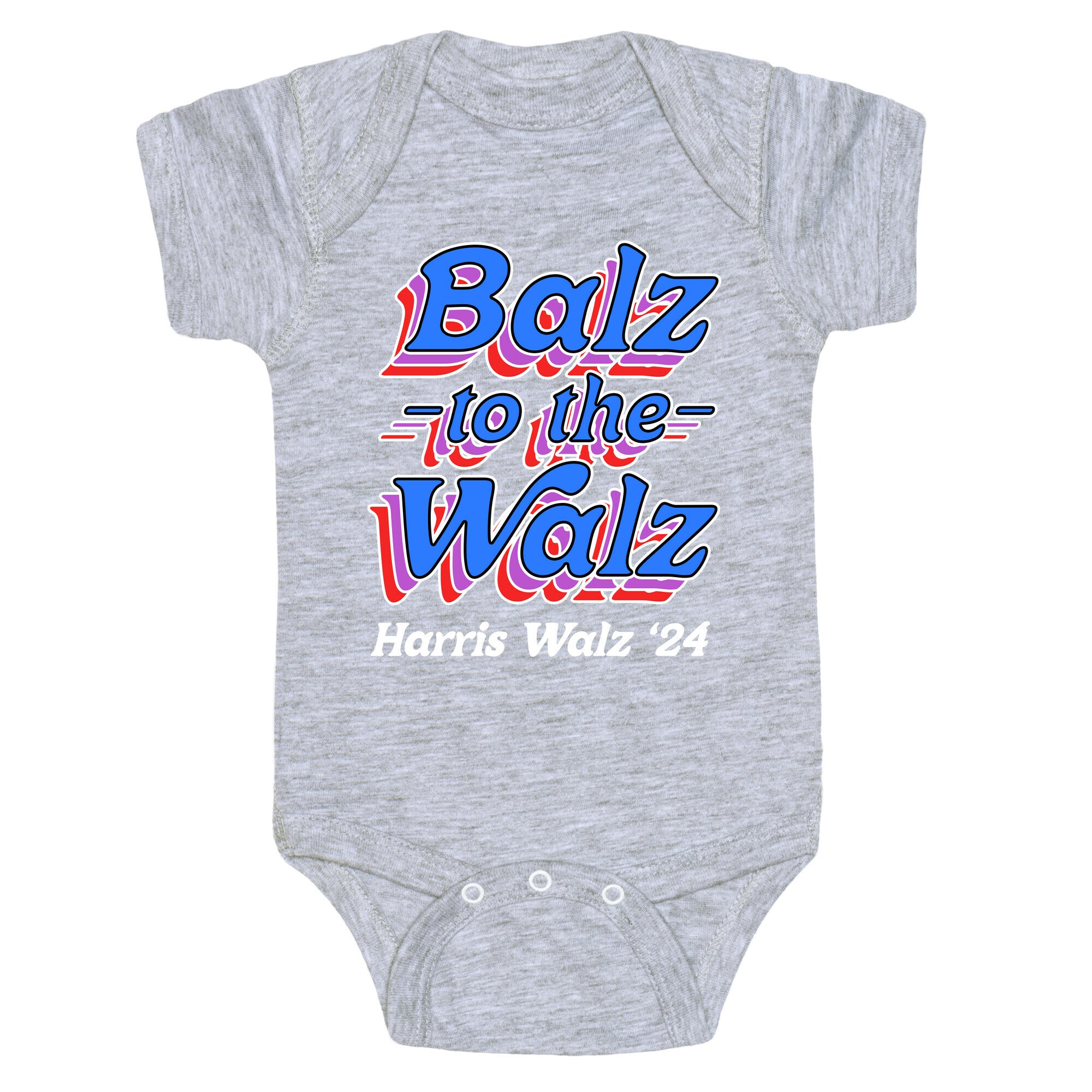 Balz to the Walz \(Harris Walz 2024\) Baby One-Piece