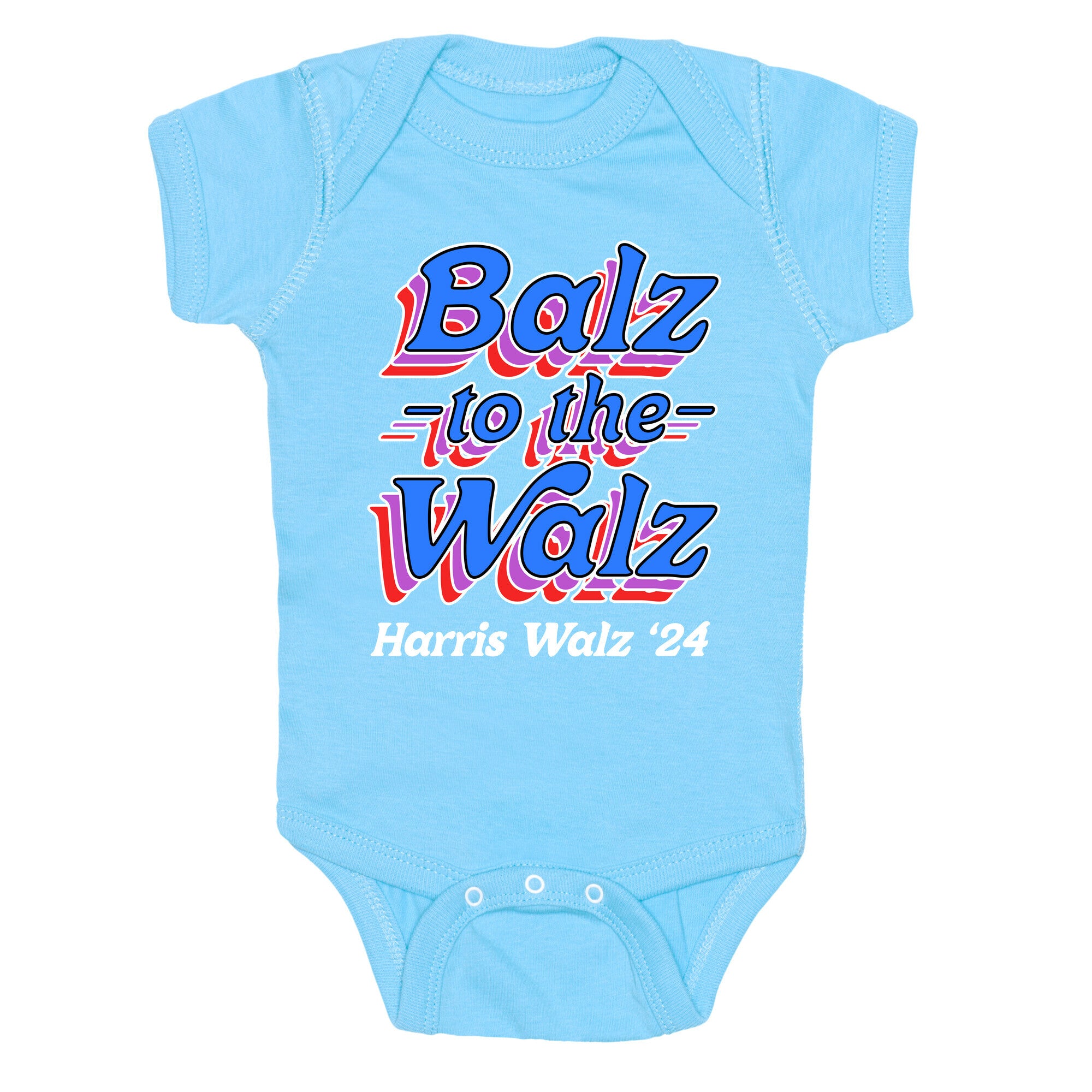 Balz to the Walz \(Harris Walz 2024\) Baby One-Piece