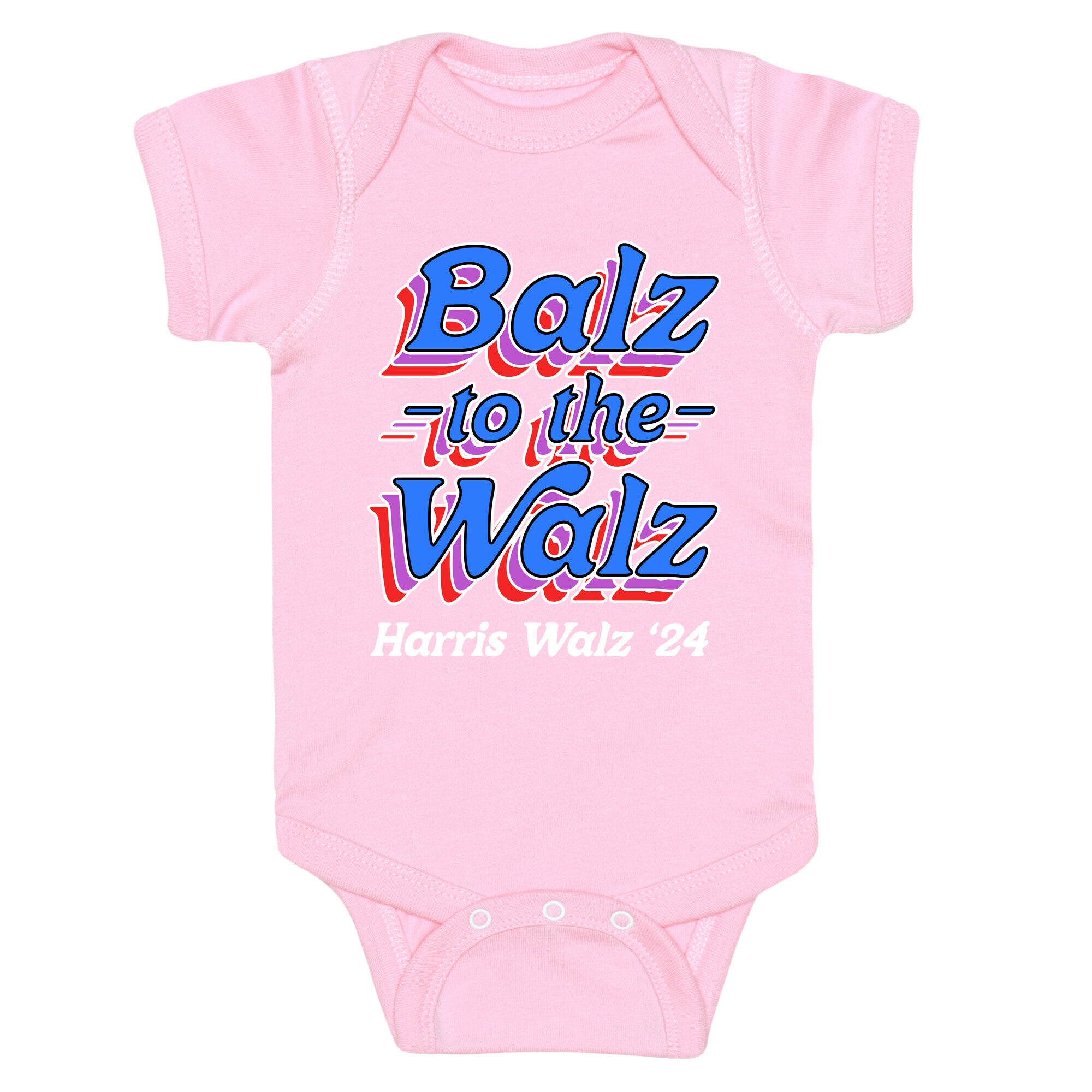 Balz to the Walz \(Harris Walz 2024\) Baby One-Piece