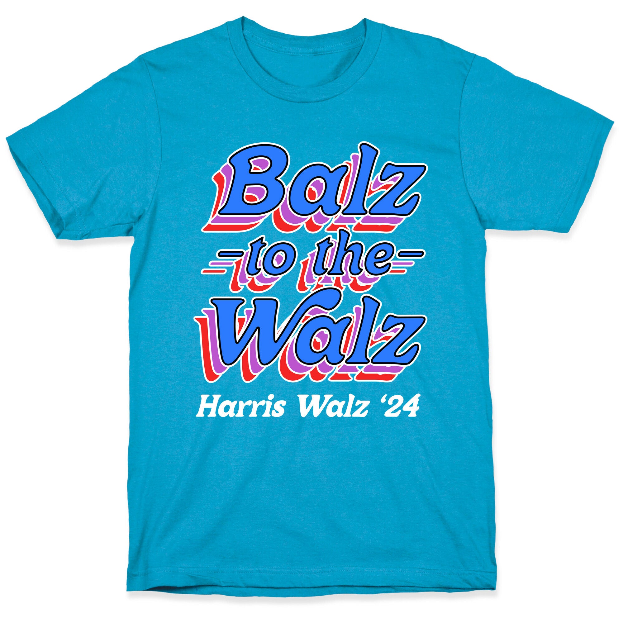 Balz to the Walz \(Harris Walz 2024\) Unisex Triblend Tee