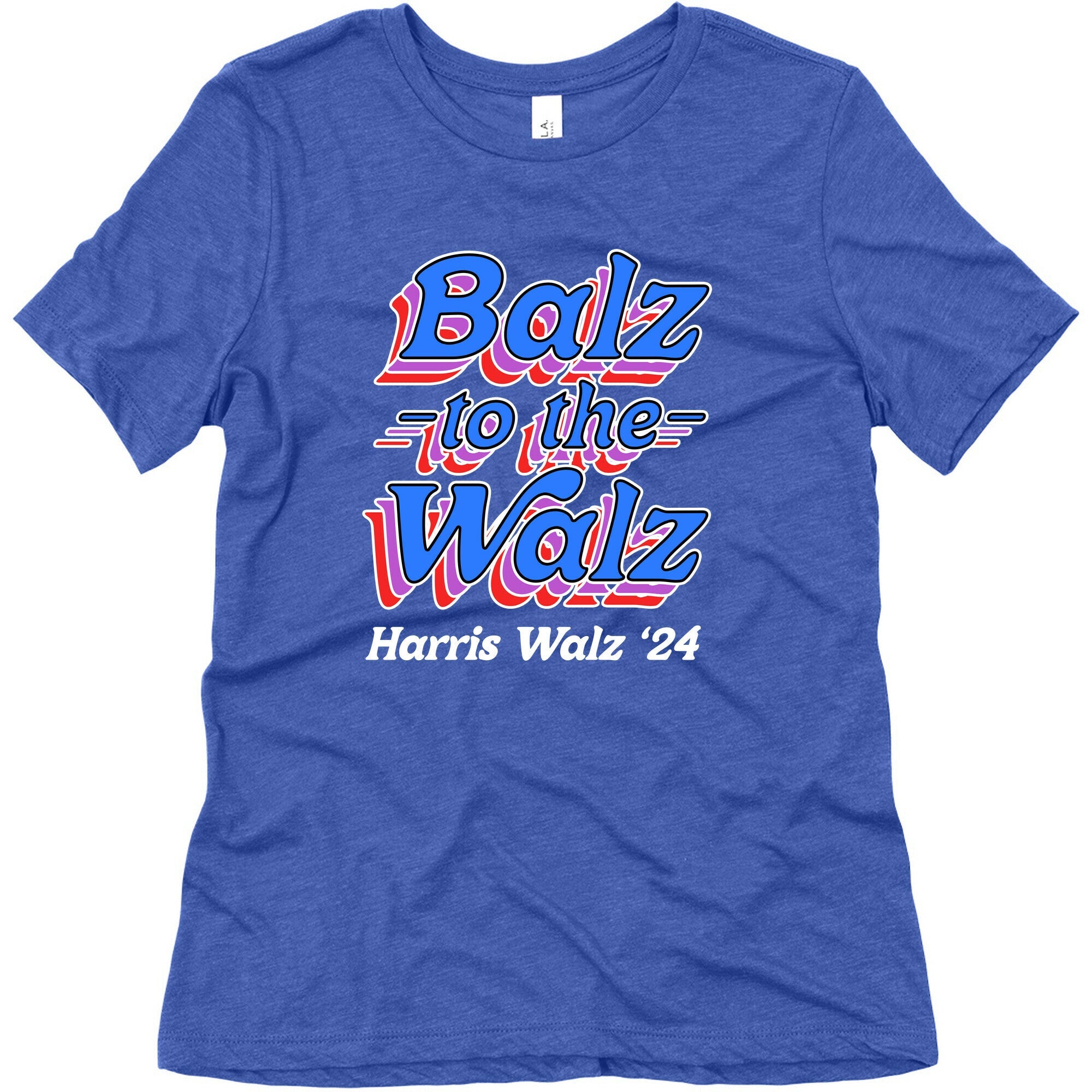 Balz to the Walz \(Harris Walz 2024\) Womens Triblend Tee