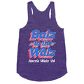 Balz to the Walz \(Harris Walz 2024\) Racerback Tank