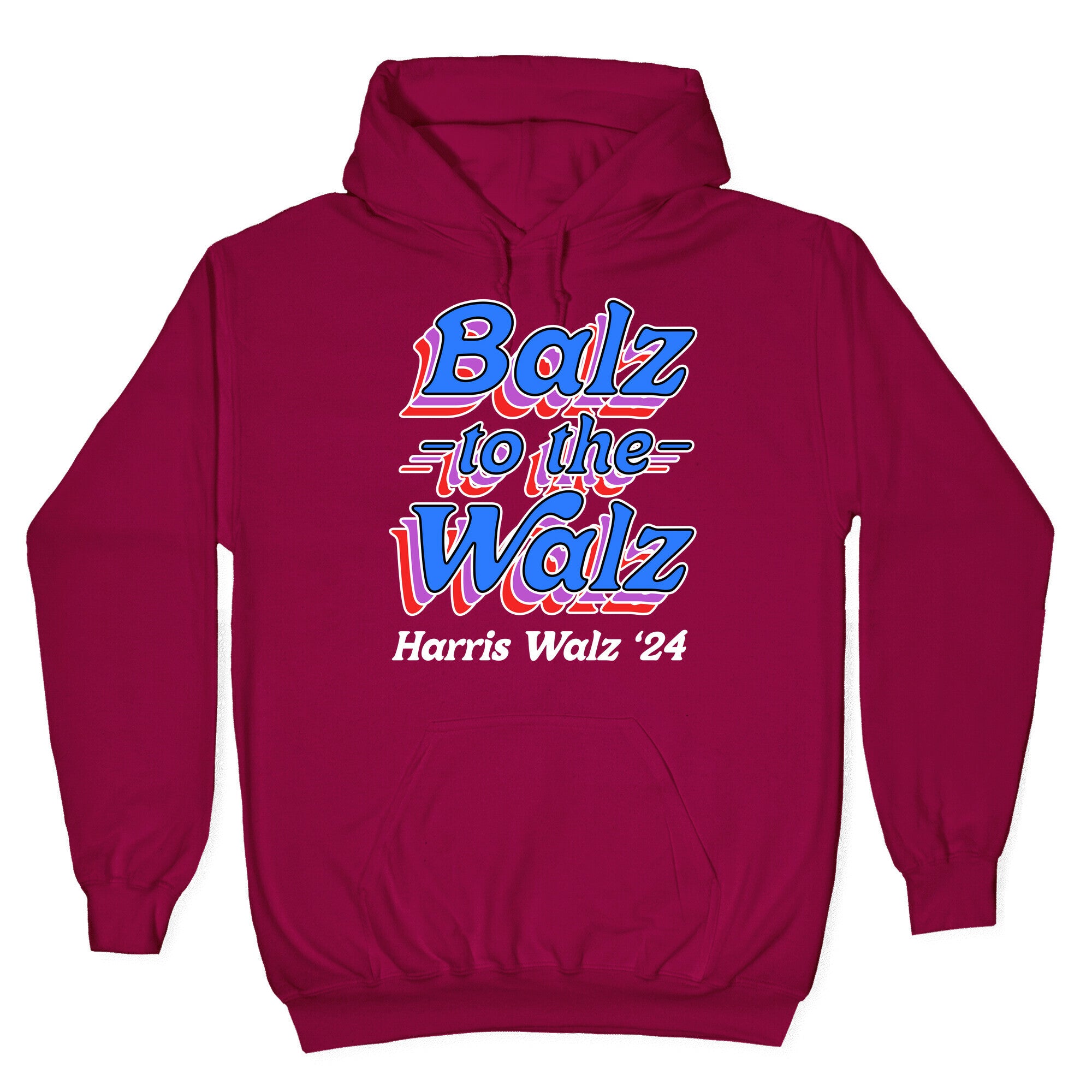Balz to the Walz \(Harris Walz 2024\) Hoodie