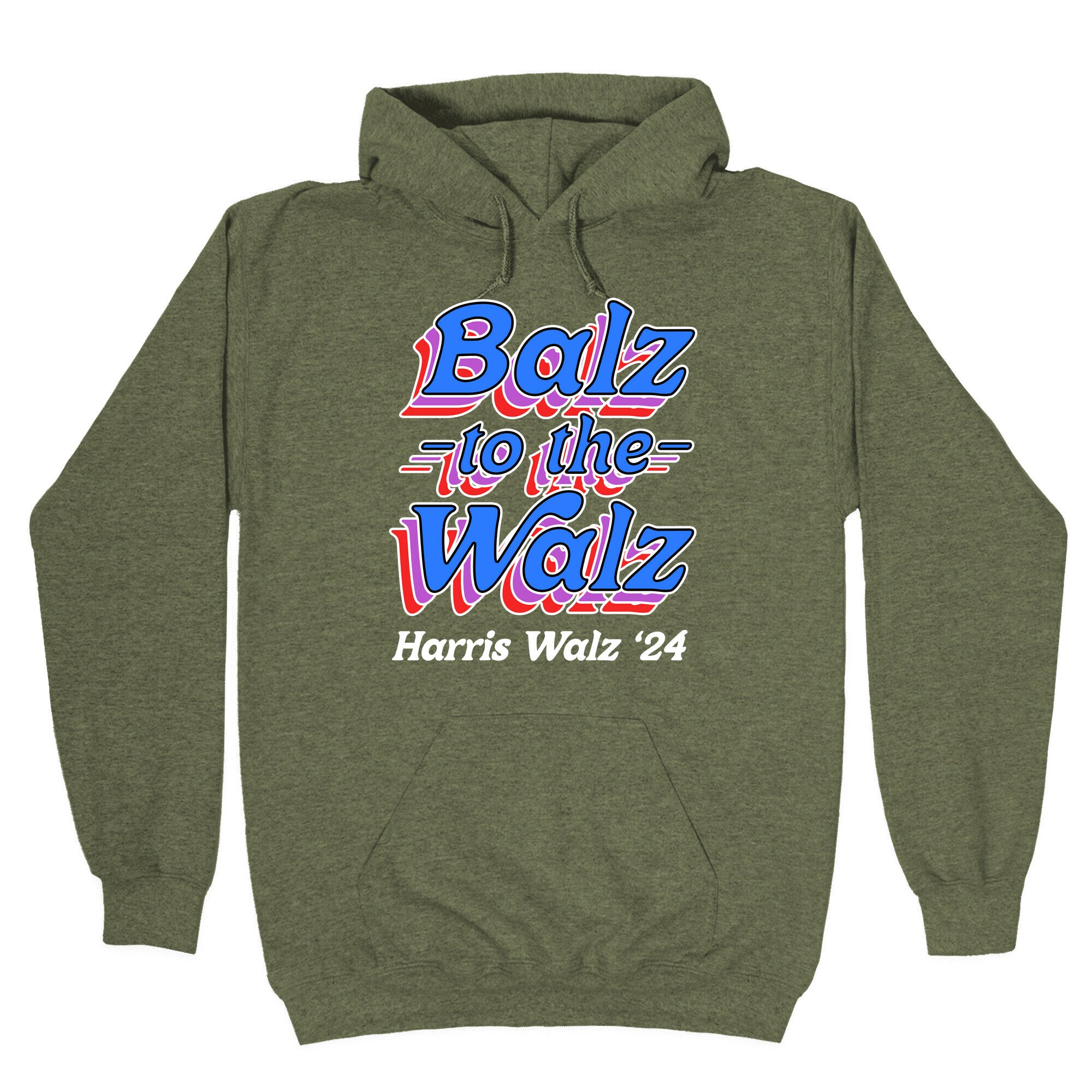 Balz to the Walz \(Harris Walz 2024\) Hoodie