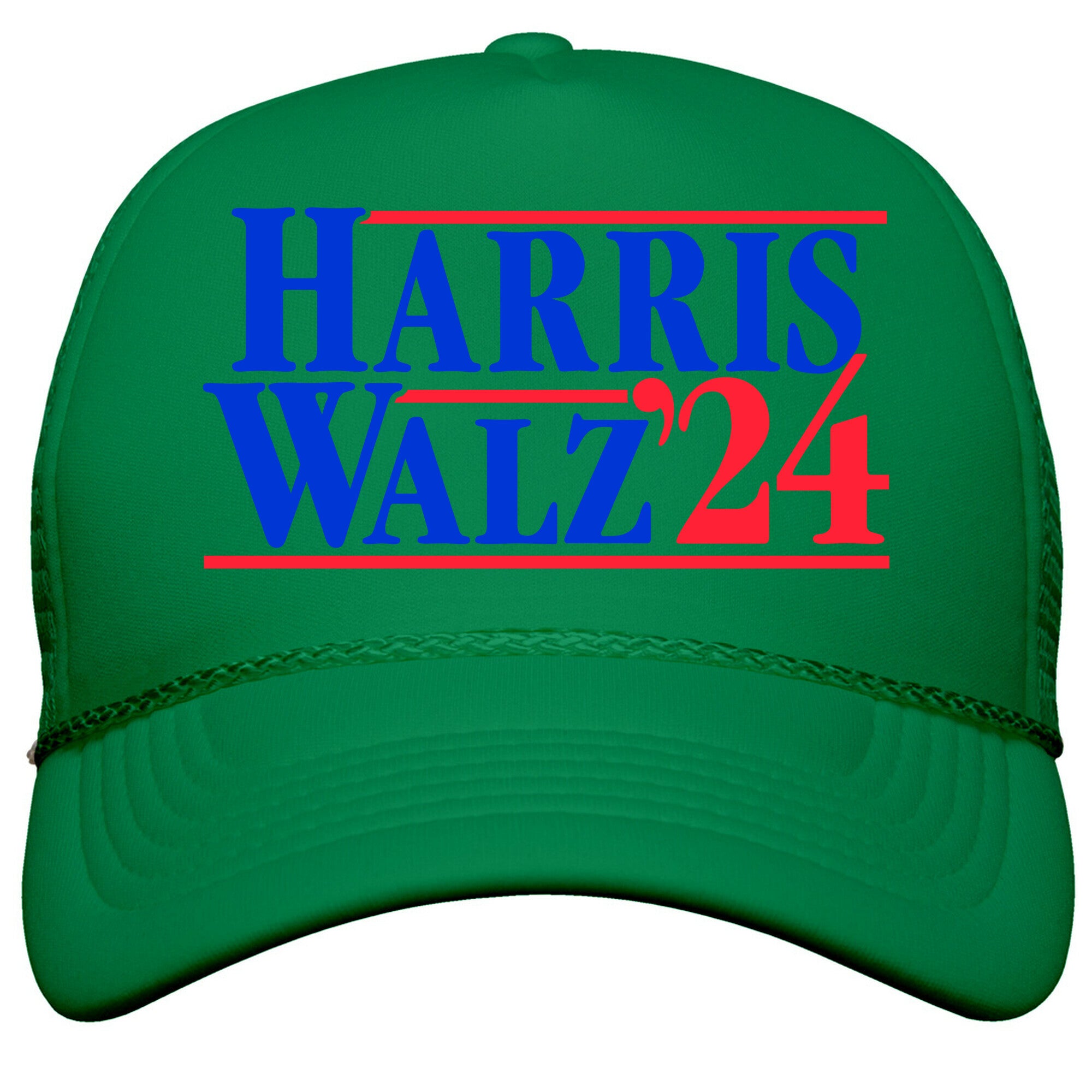 Harris Walz 2024 Blue Snapback Trucker Hat