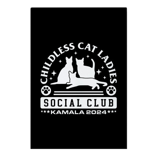 Childless Cat Ladies Social Club - Kamala 2024 Garden Flag