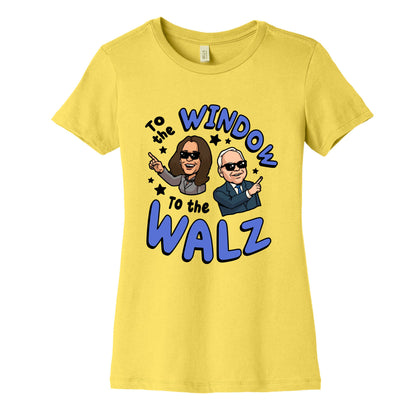 To the Window, to the Walz Womens Cotton Tee