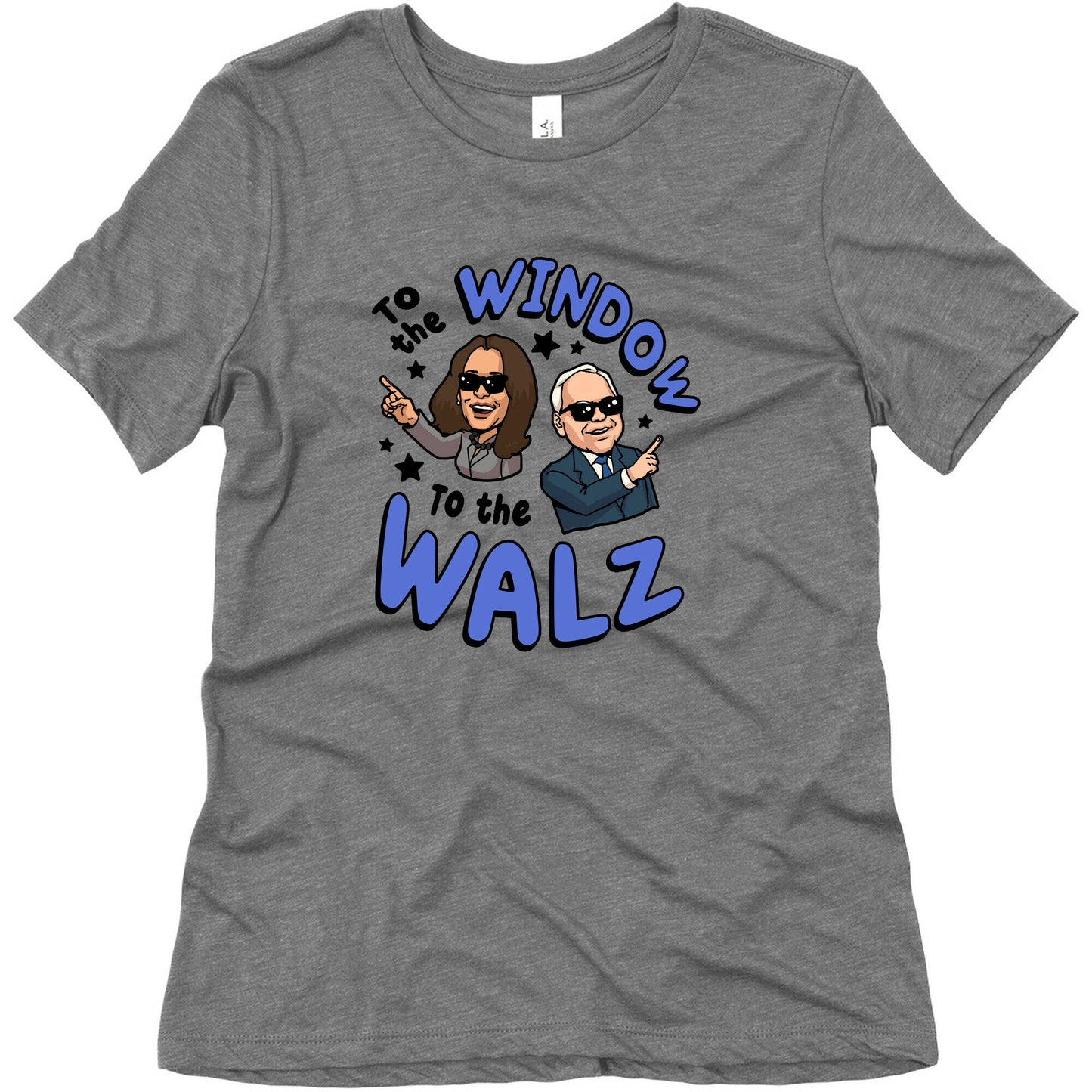To the Window, to the Walz Womens Triblend Tee
