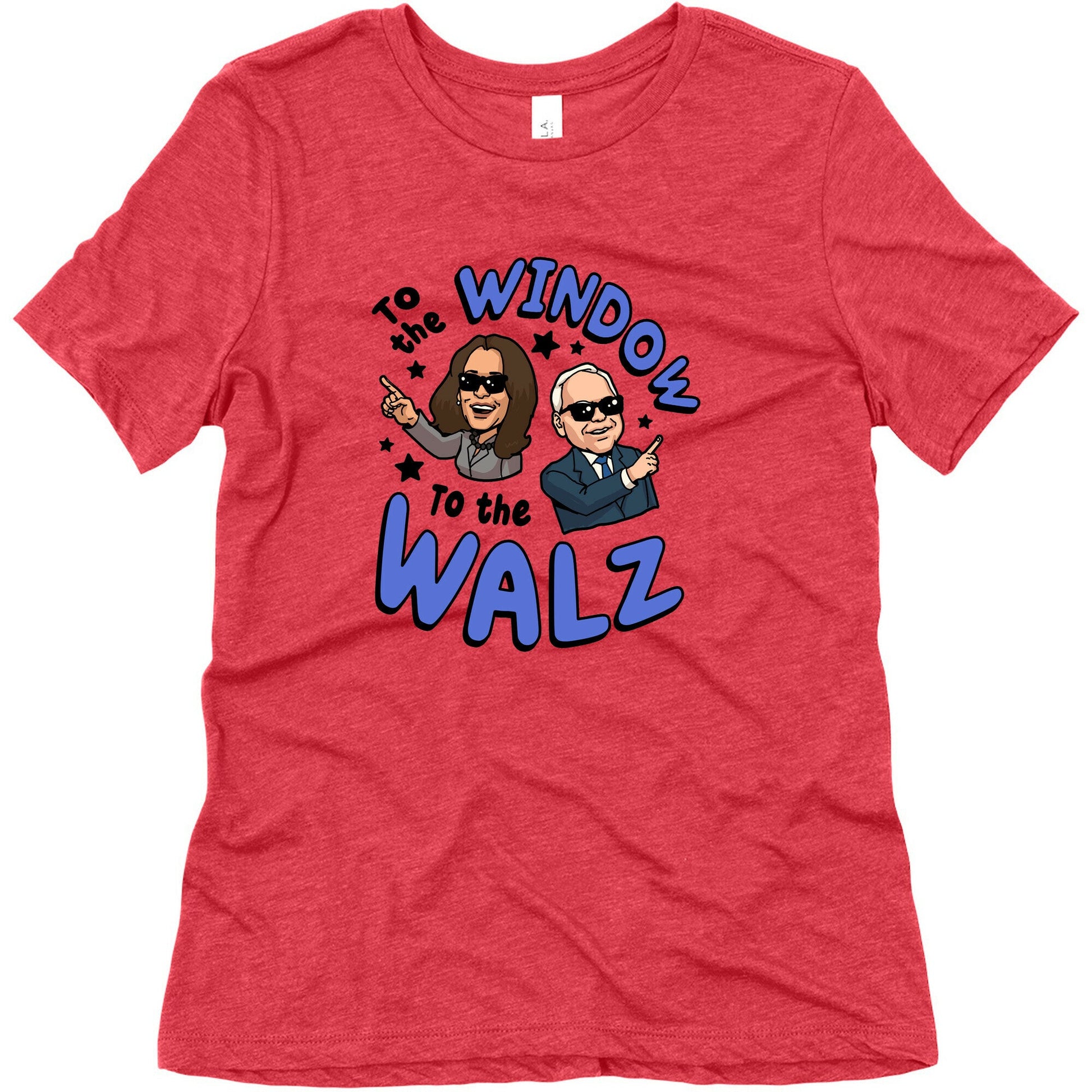 To the Window, to the Walz Womens Triblend Tee