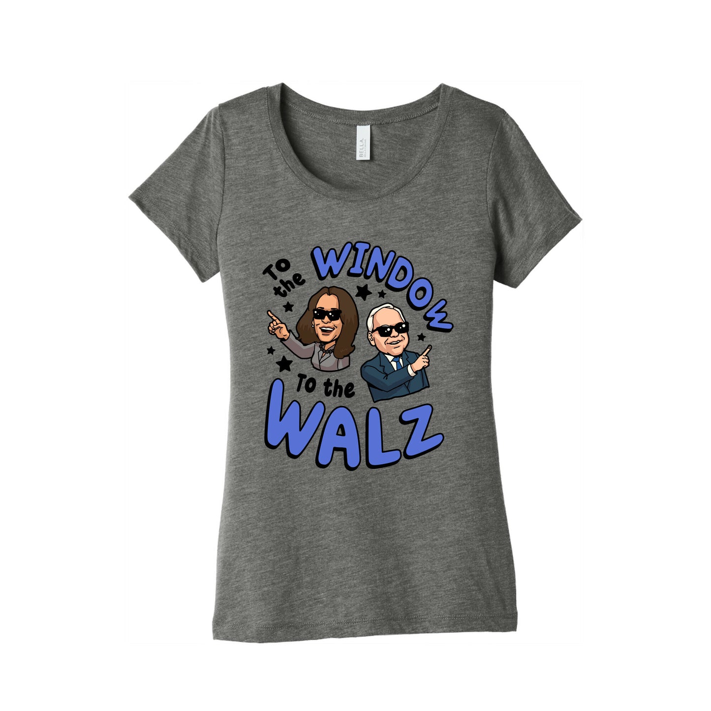 To the Window, to the Walz Womens Triblend Tee