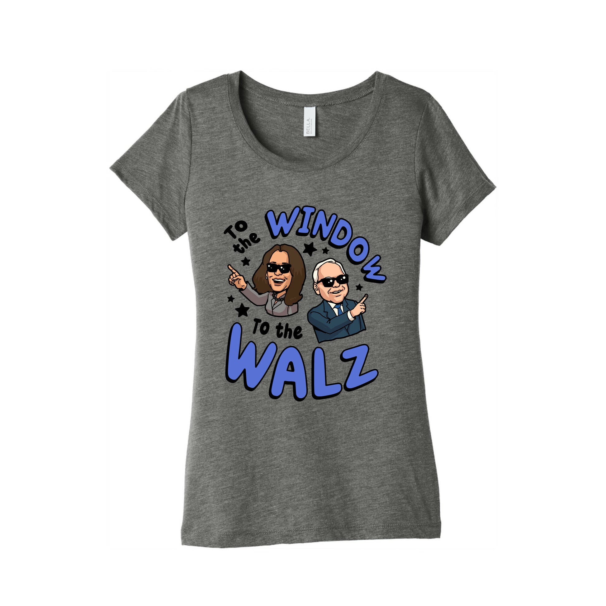 To the Window, to the Walz Womens Triblend Tee