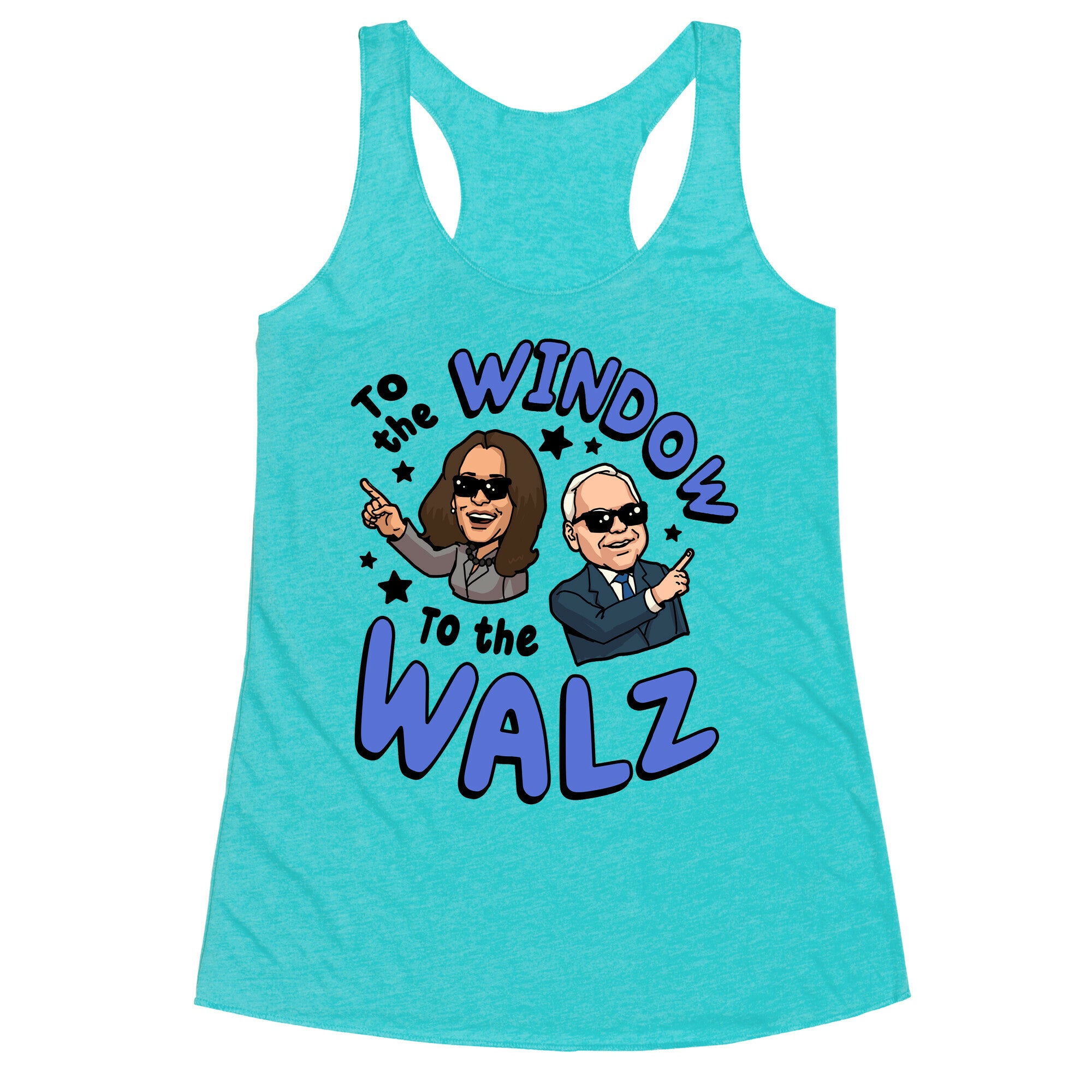 To the Window, to the Walz Racerback Tank