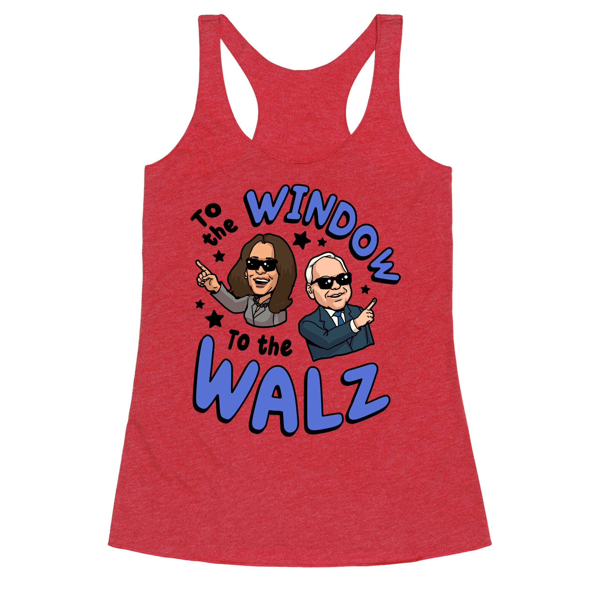 To the Window, to the Walz Racerback Tank