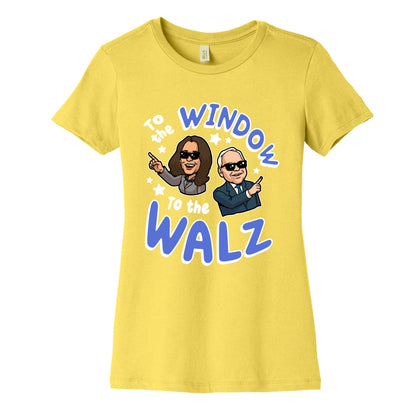 To the Window, to the Walz Womens Cotton Tee