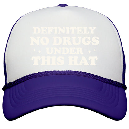 Definitely Not A Bag Full of Drugs Snapback Trucker Hat