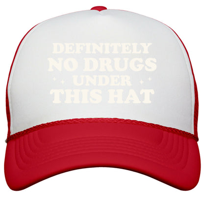 Definitely Not A Bag Full of Drugs Snapback Trucker Hat