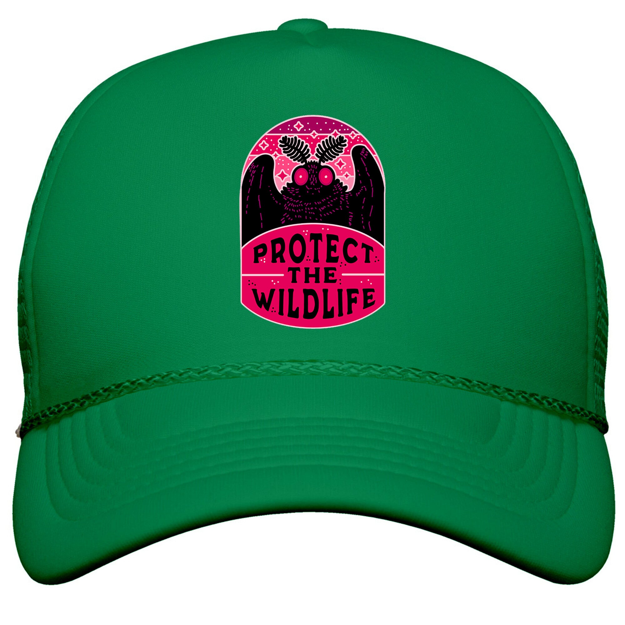 Protect the Wildlife \(Mothman\) Snapback Trucker Hat