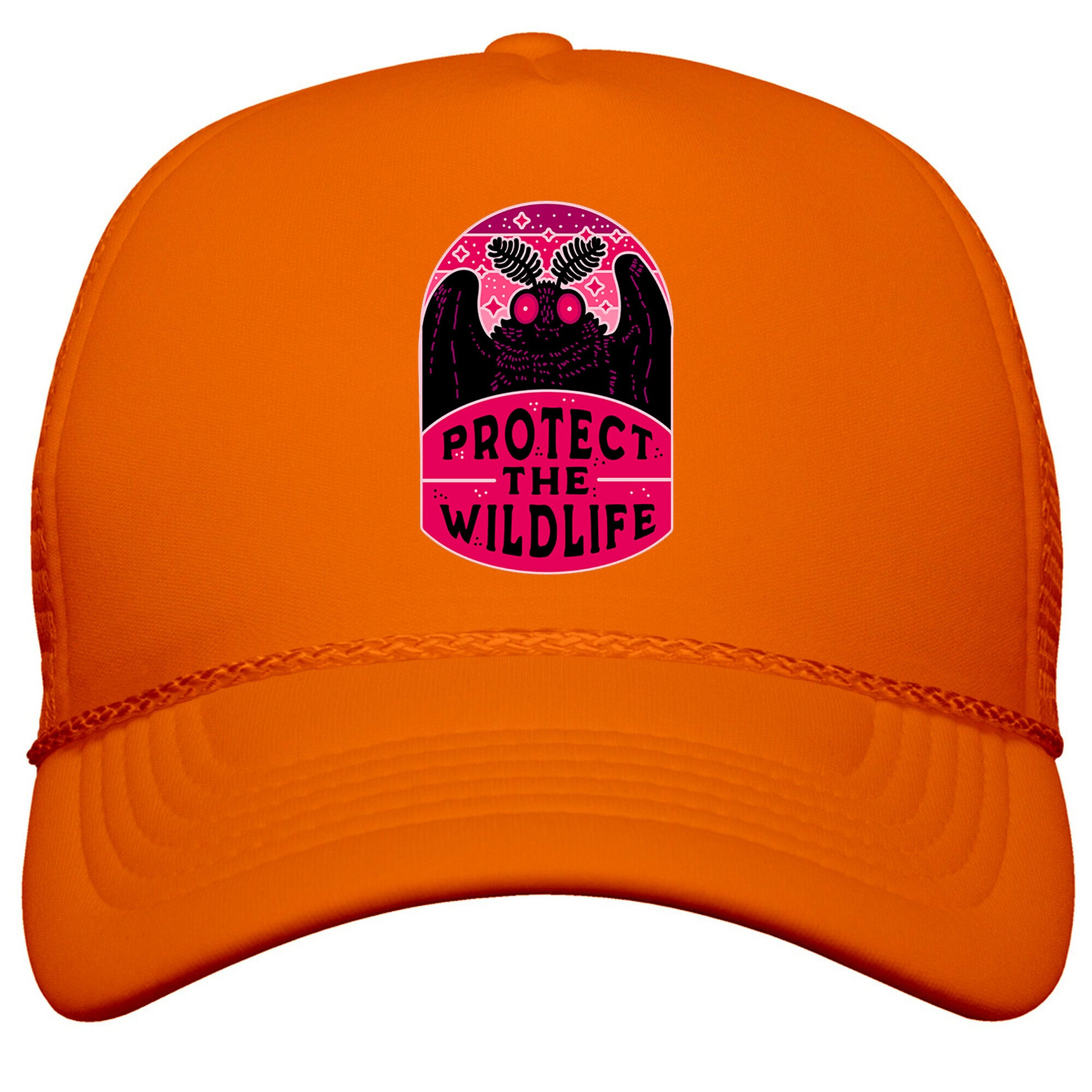 Protect the Wildlife \(Mothman\) Snapback Trucker Hat