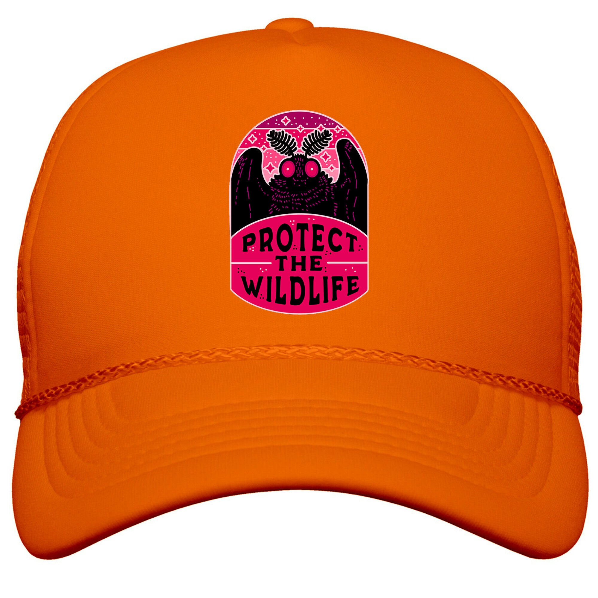 Protect the Wildlife \(Mothman\) Snapback Trucker Hat