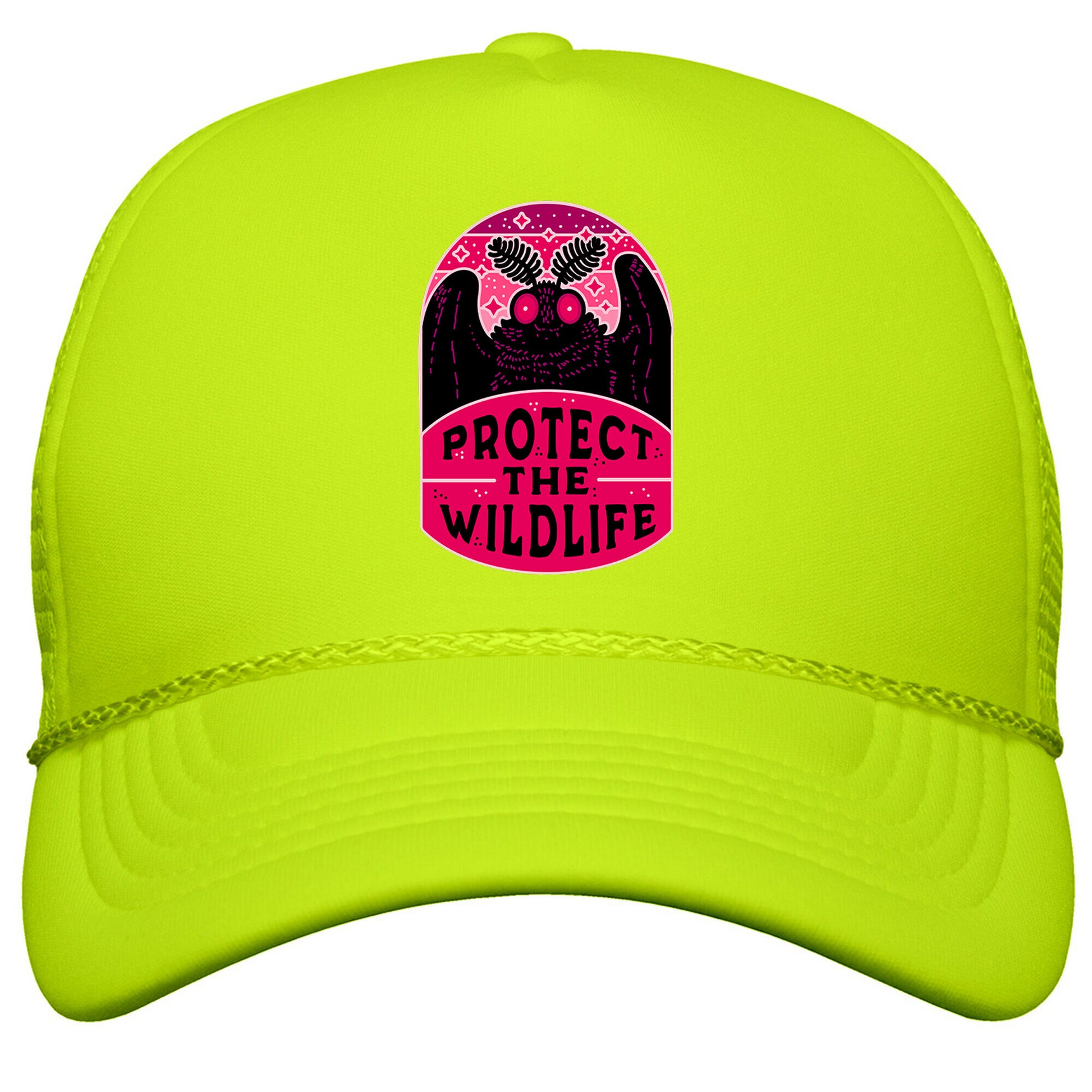 Protect the Wildlife \(Mothman\) Snapback Trucker Hat