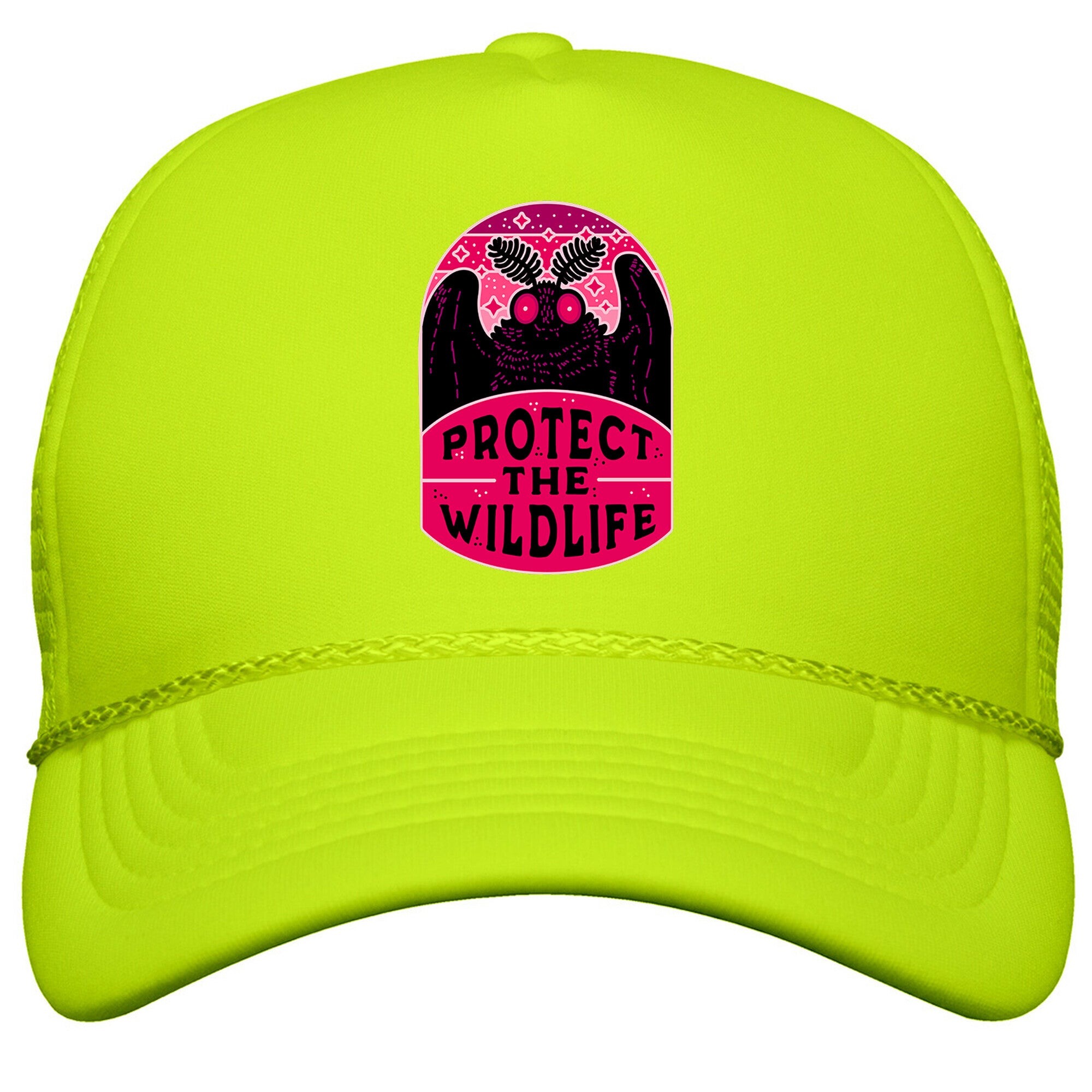 Protect the Wildlife \(Mothman\) Snapback Trucker Hat