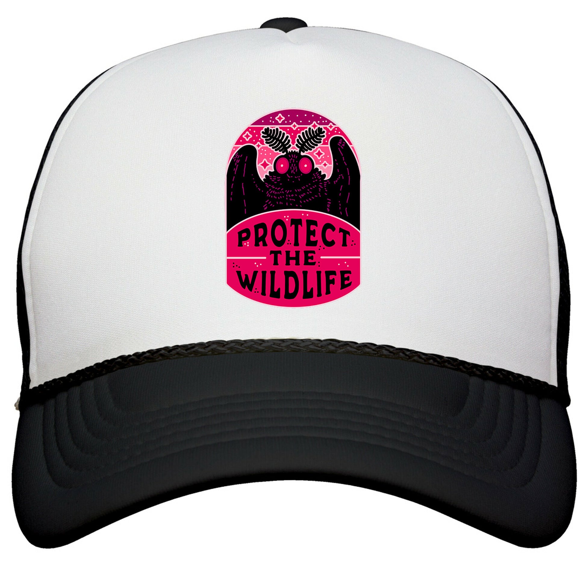 Protect the Wildlife \(Mothman\) Snapback Trucker Hat