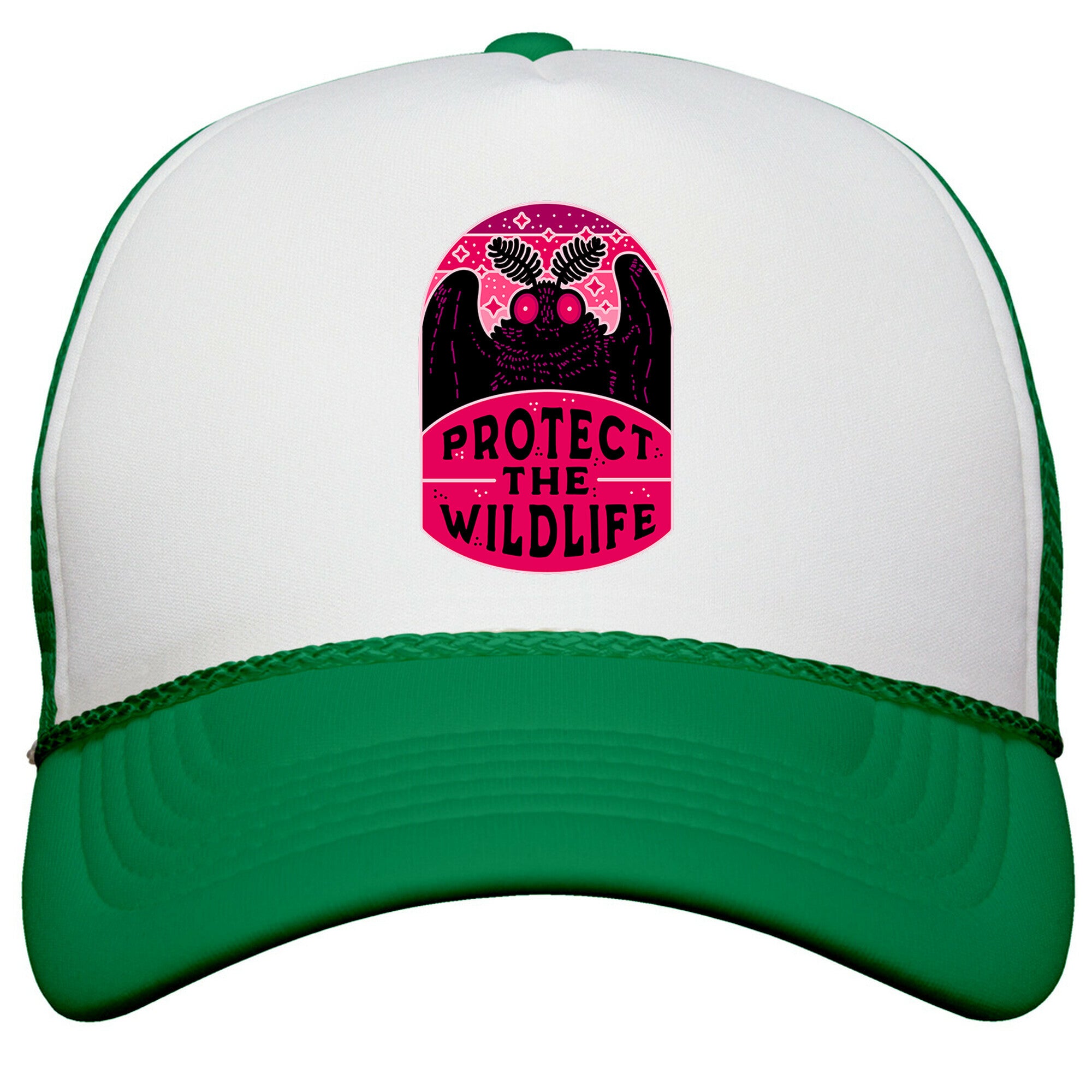 Protect the Wildlife \(Mothman\) Snapback Trucker Hat
