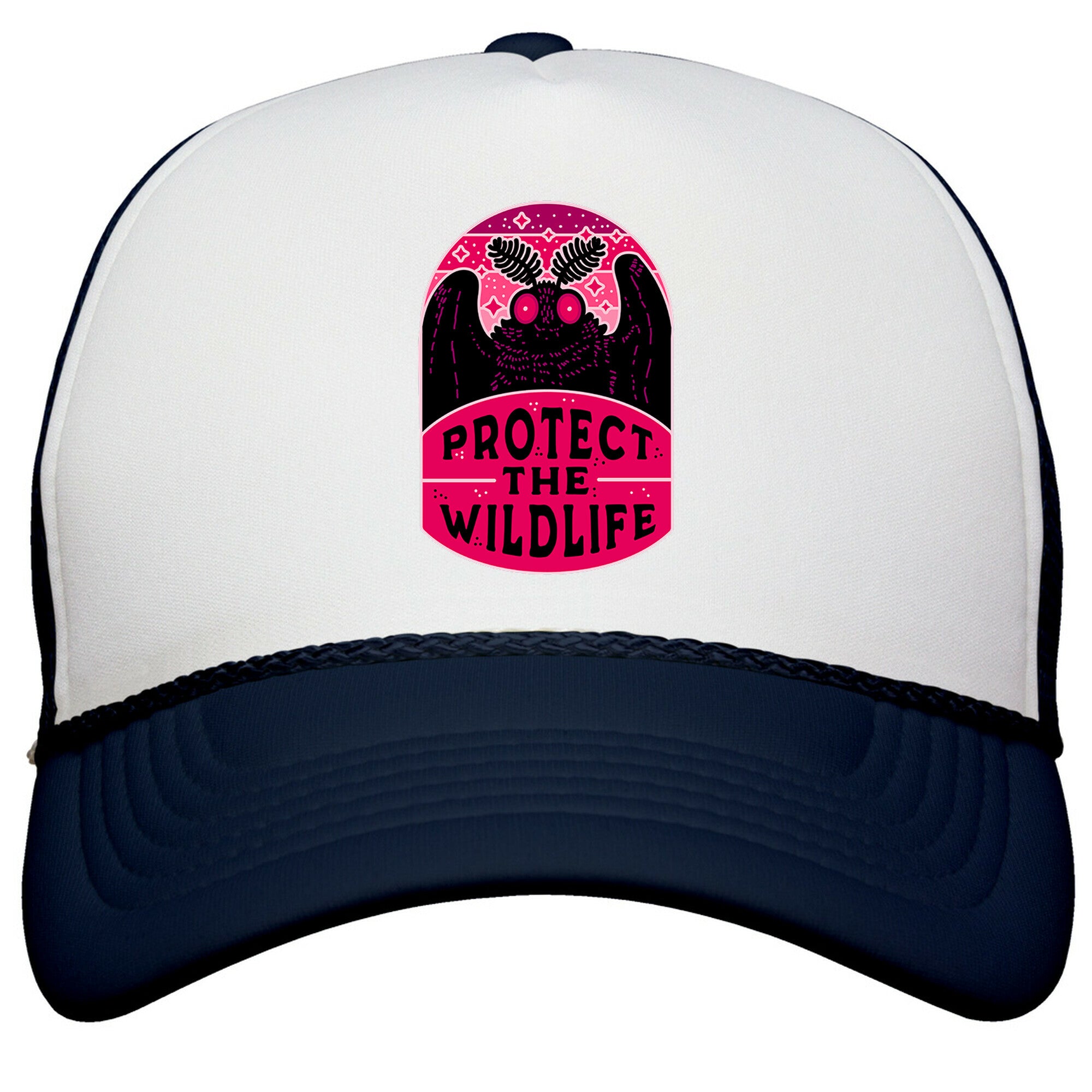 Protect the Wildlife \(Mothman\) Snapback Trucker Hat