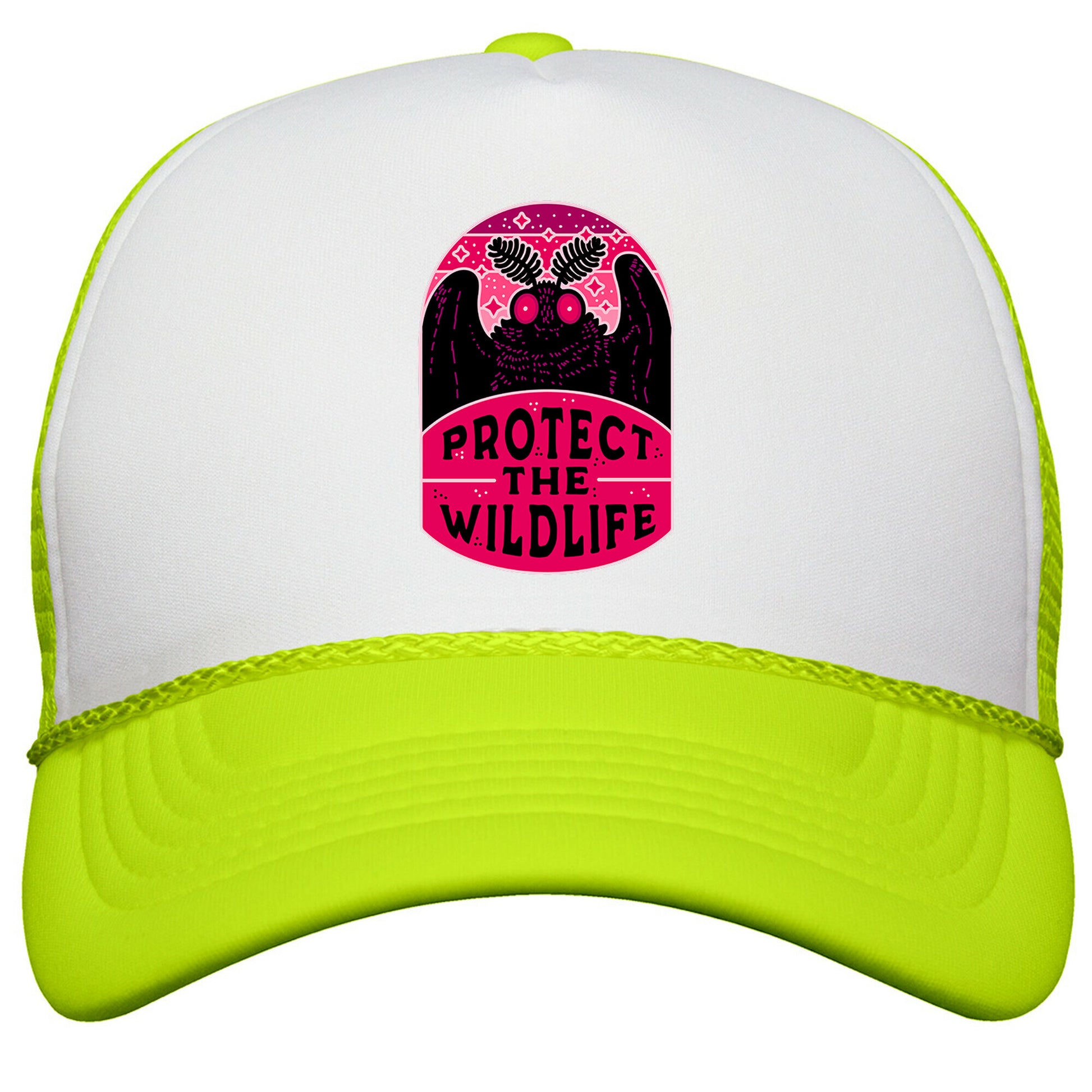 Protect the Wildlife \(Mothman\) Snapback Trucker Hat