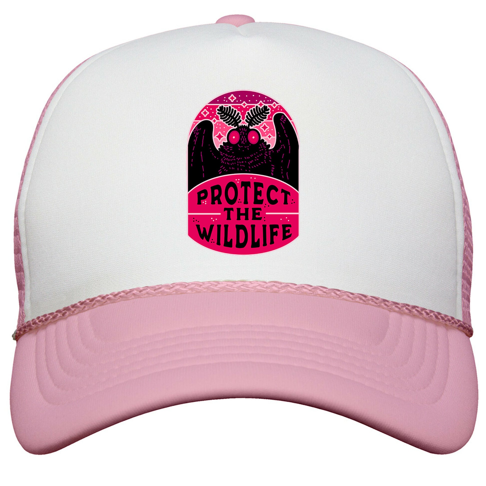 Protect the Wildlife \(Mothman\) Snapback Trucker Hat