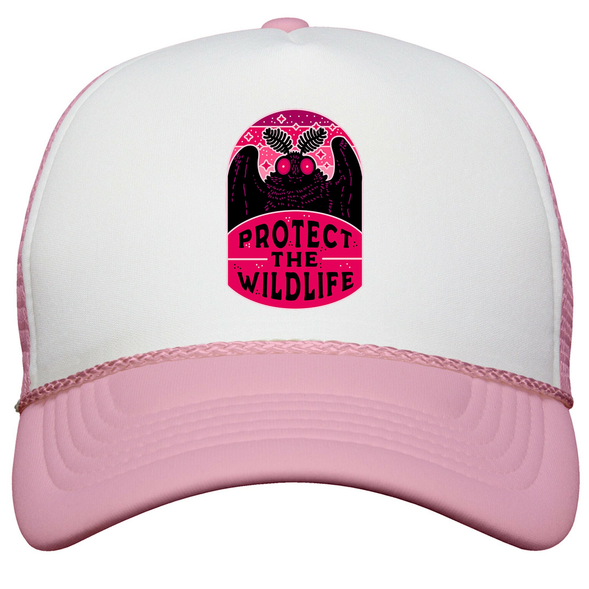 Protect the Wildlife \(Mothman\) Snapback Trucker Hat
