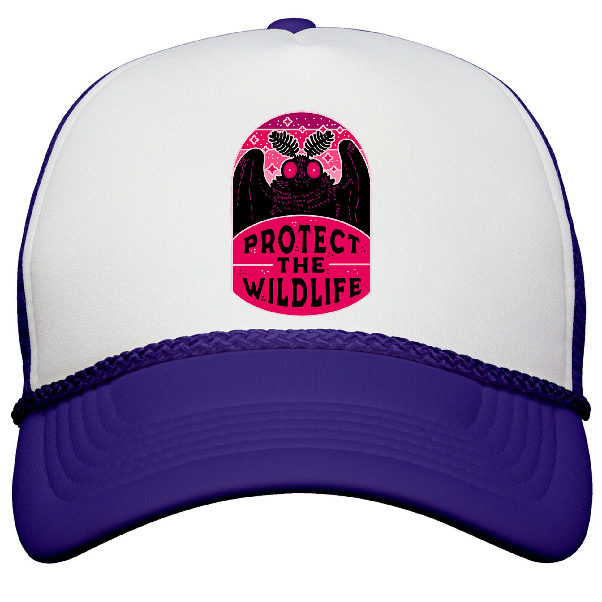 Protect the Wildlife \(Mothman\) Snapback Trucker Hat