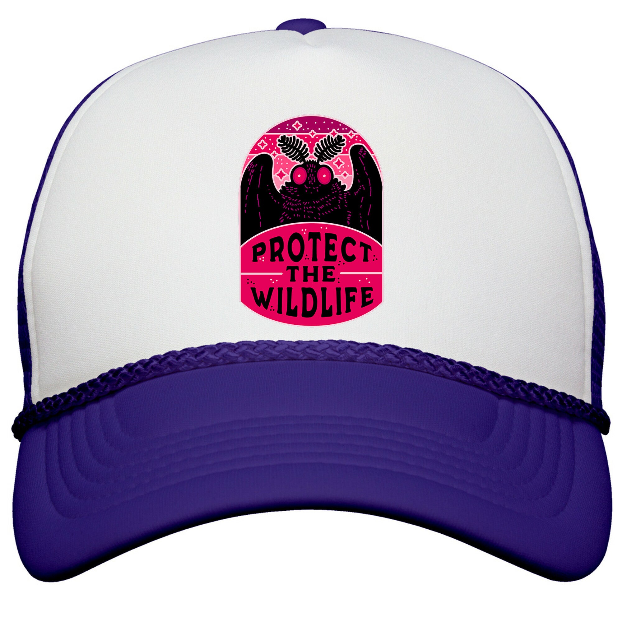 Protect the Wildlife \(Mothman\) Snapback Trucker Hat