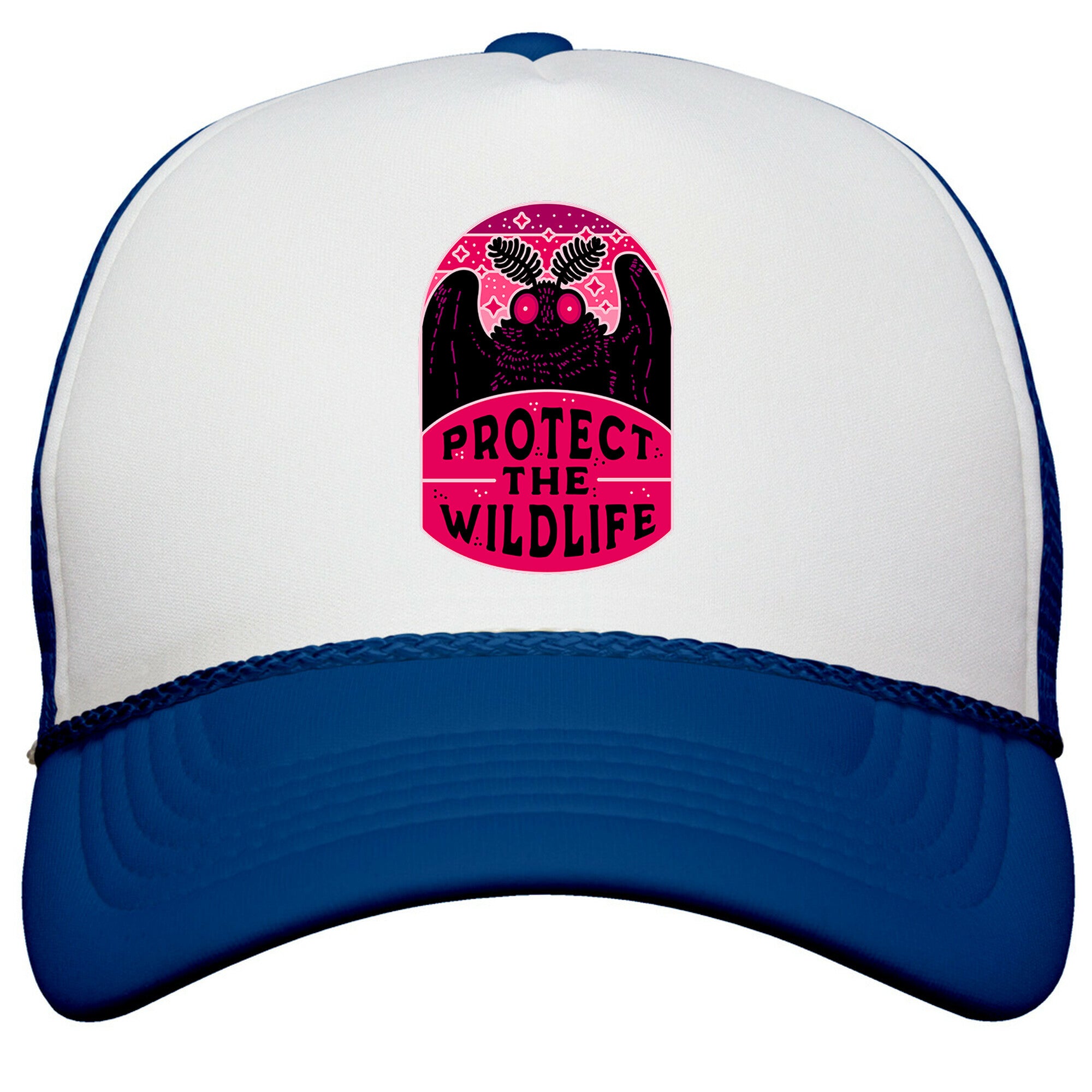 Protect the Wildlife \(Mothman\) Snapback Trucker Hat