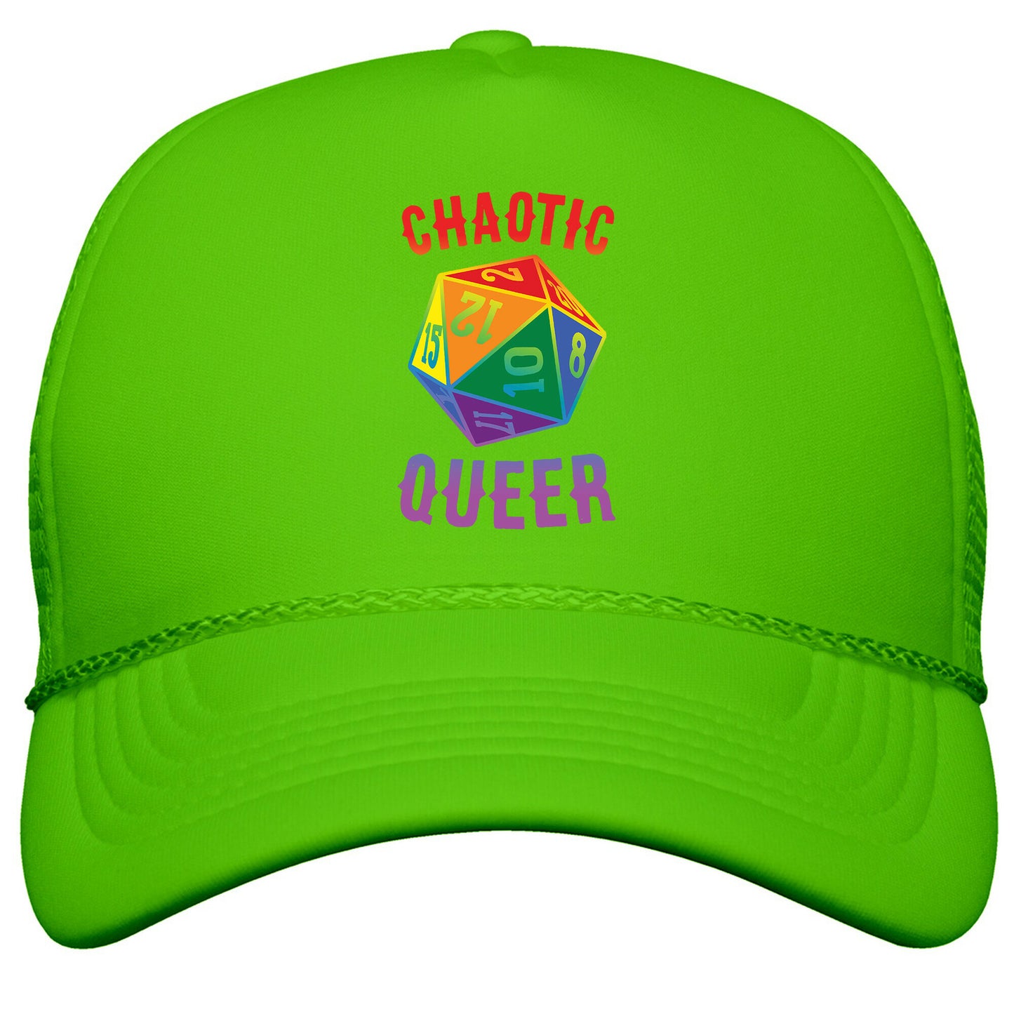 Chaotic Queer Snapback Trucker Hat