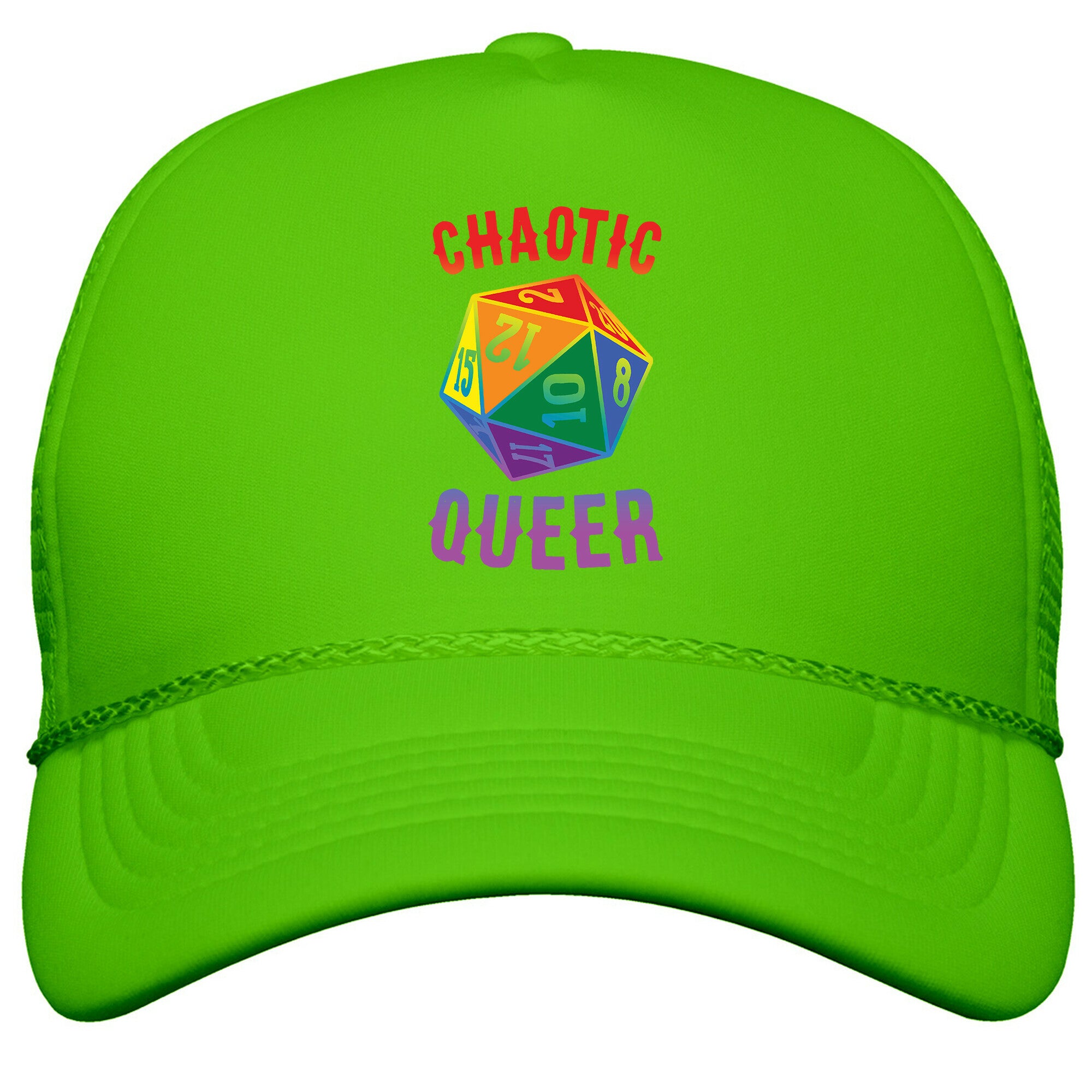Chaotic Queer Snapback Trucker Hat