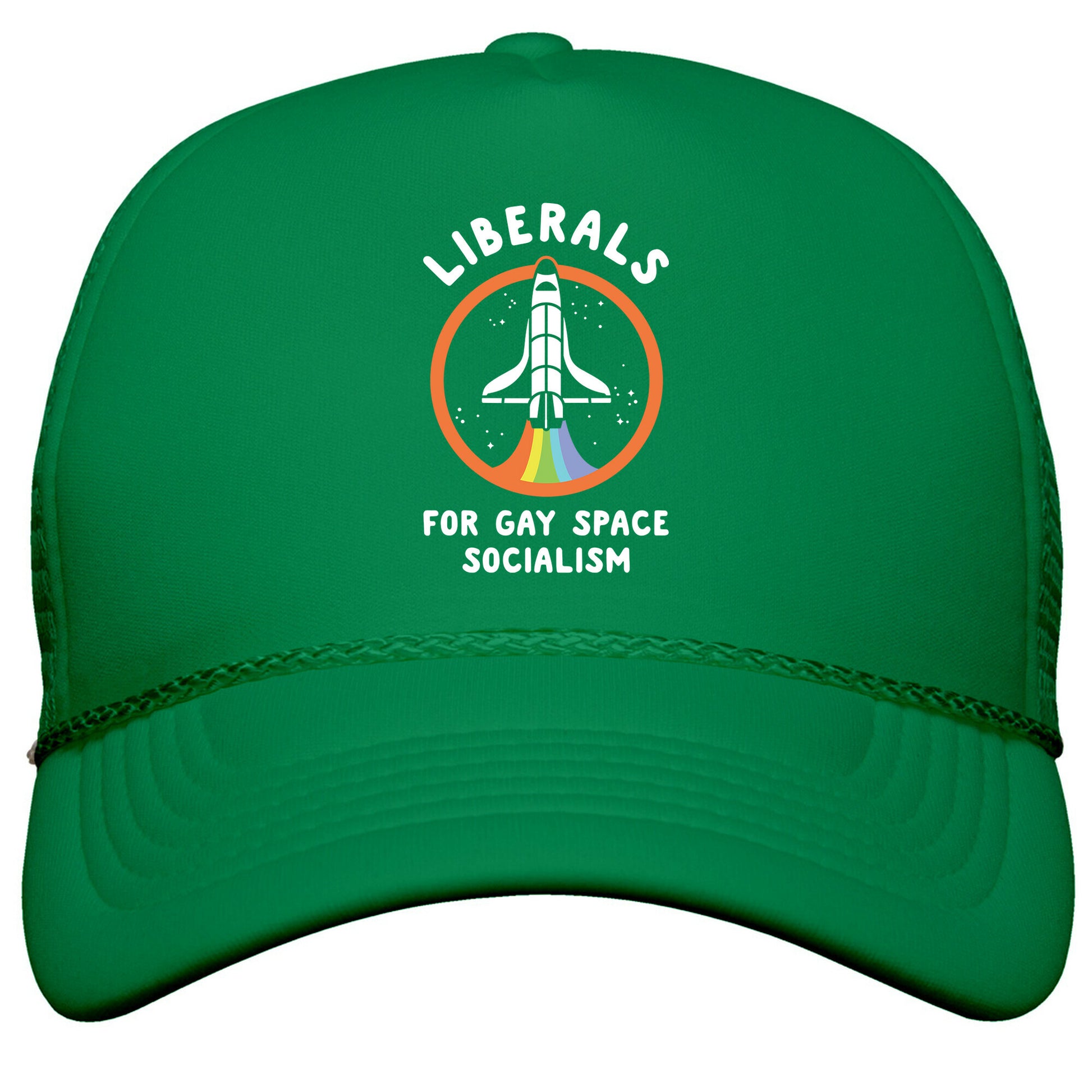 Liberals For Gay Space Socialism Snapback Trucker Hat